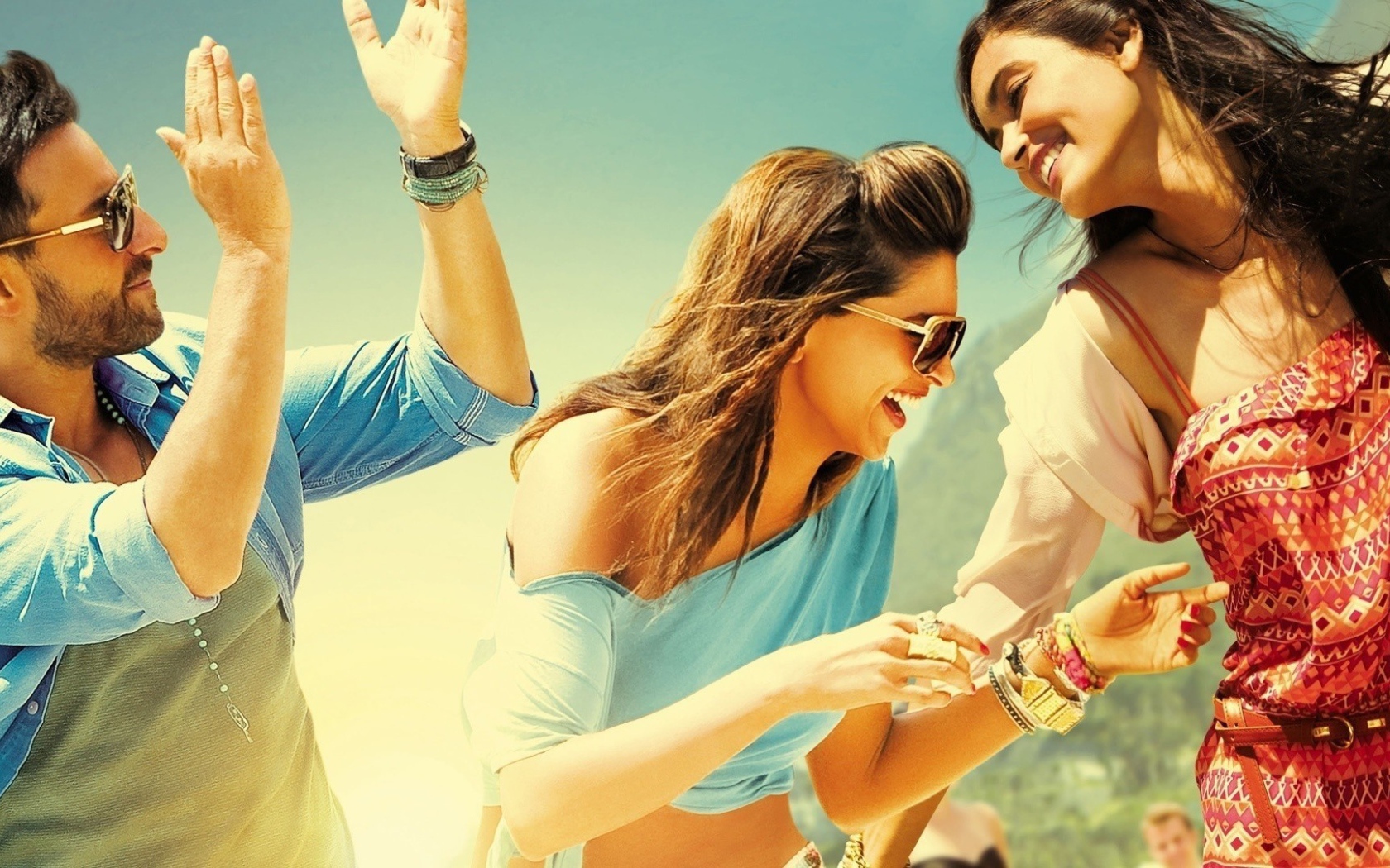 У людей хорошее настроение