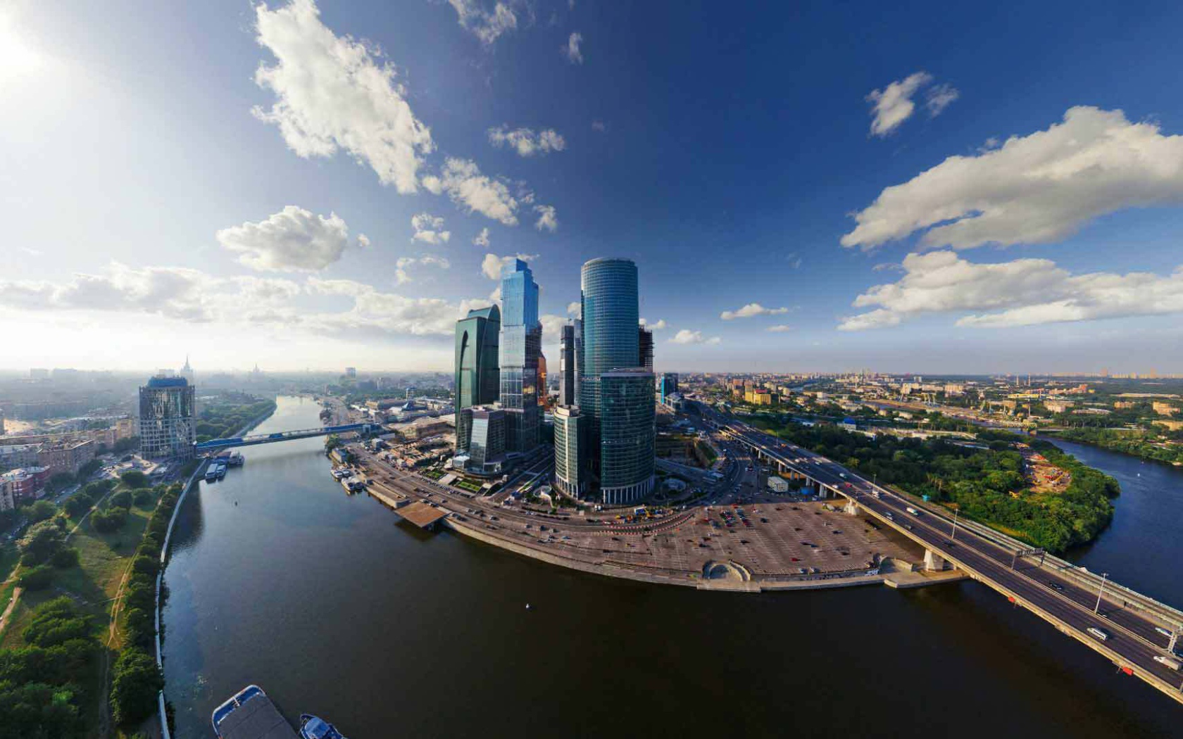 Amazing view of moscow