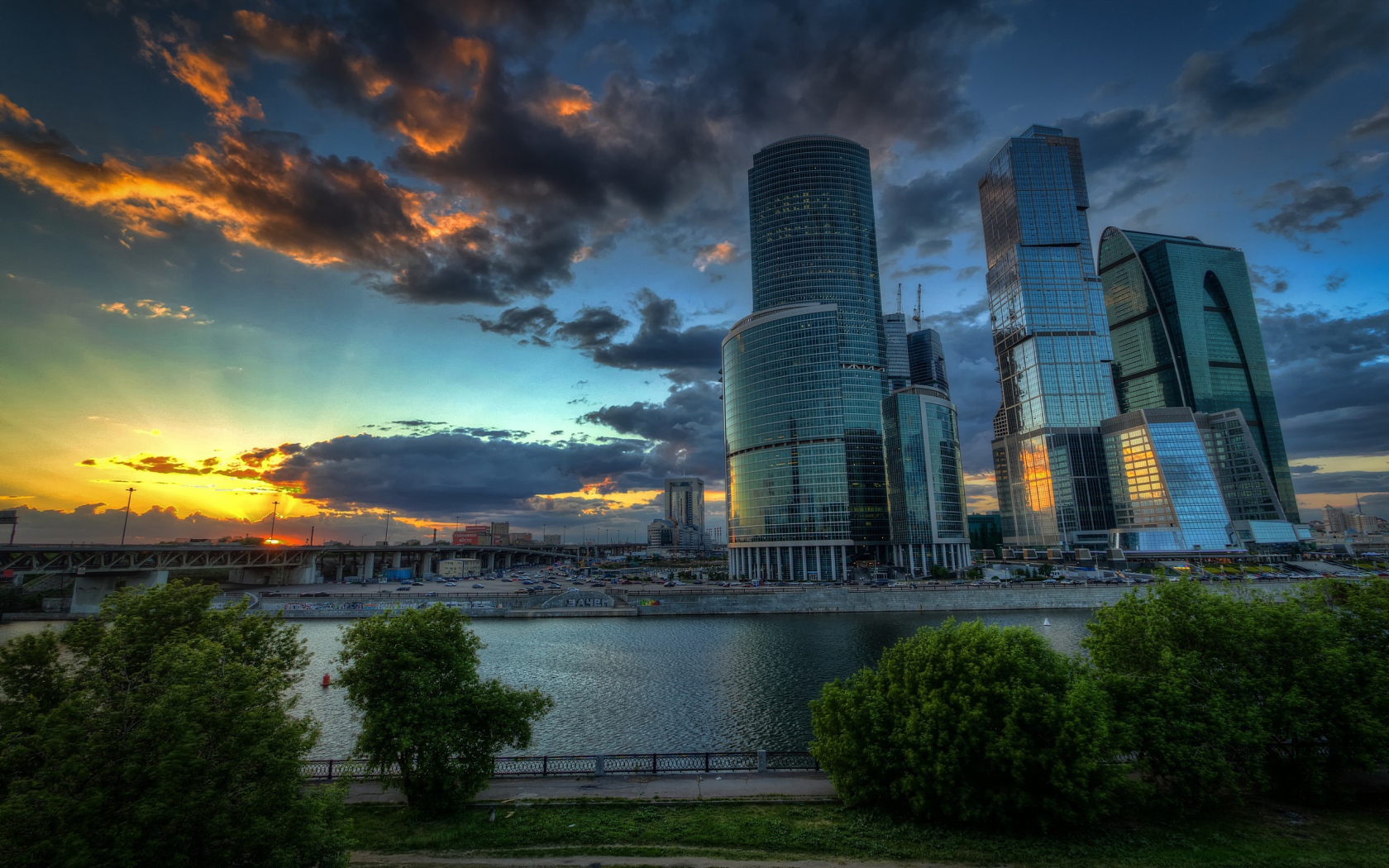 Небоскребы в Москве