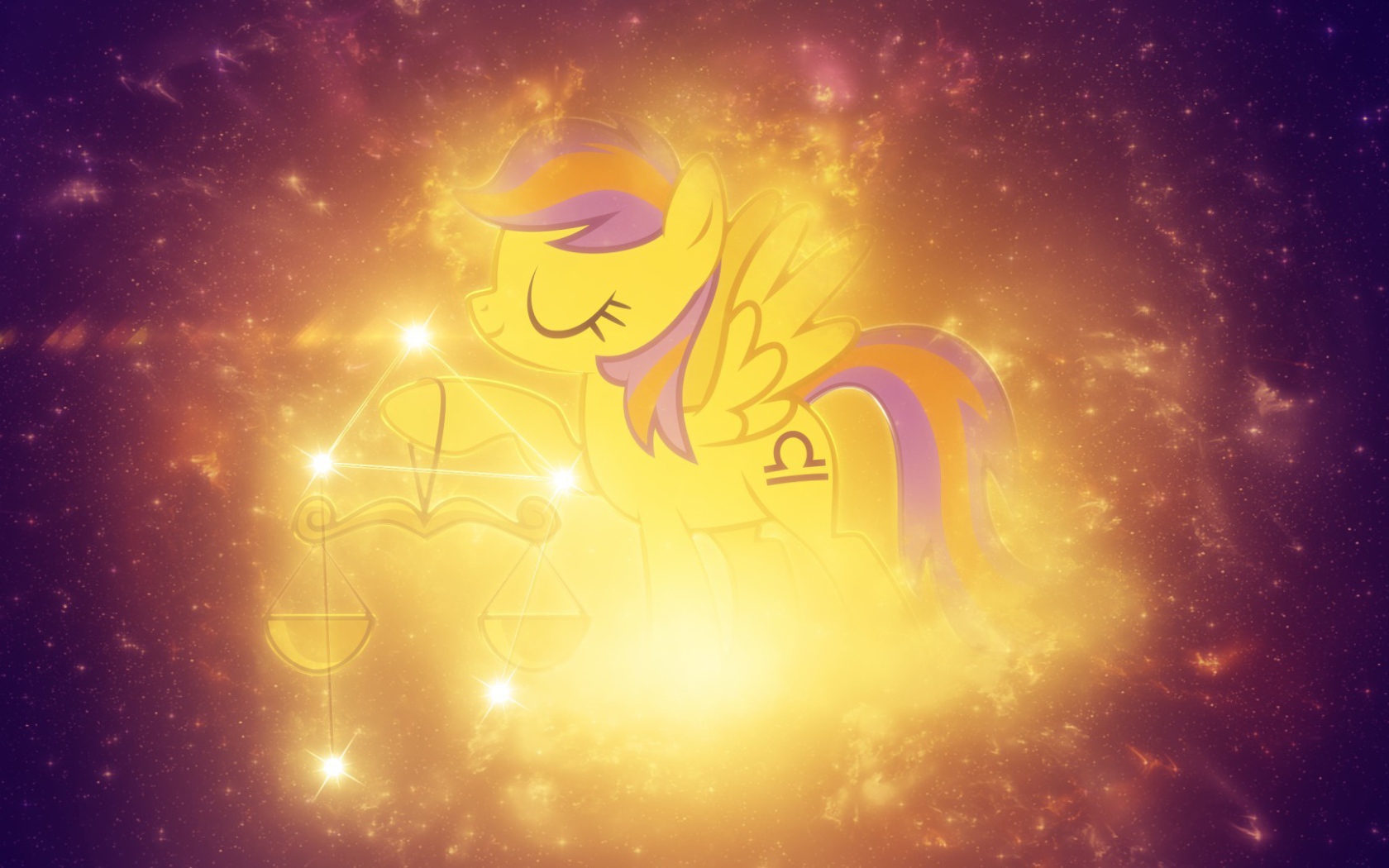 Красивый детский рисунок, весы