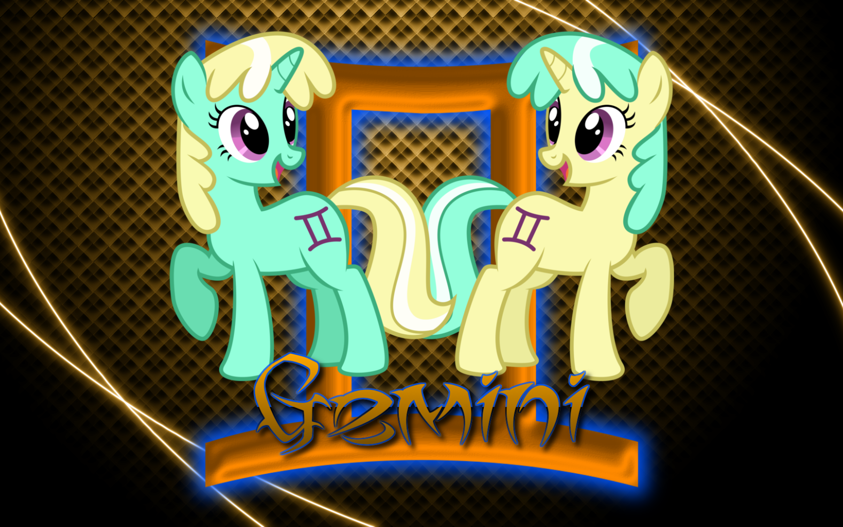 Близнецы пони