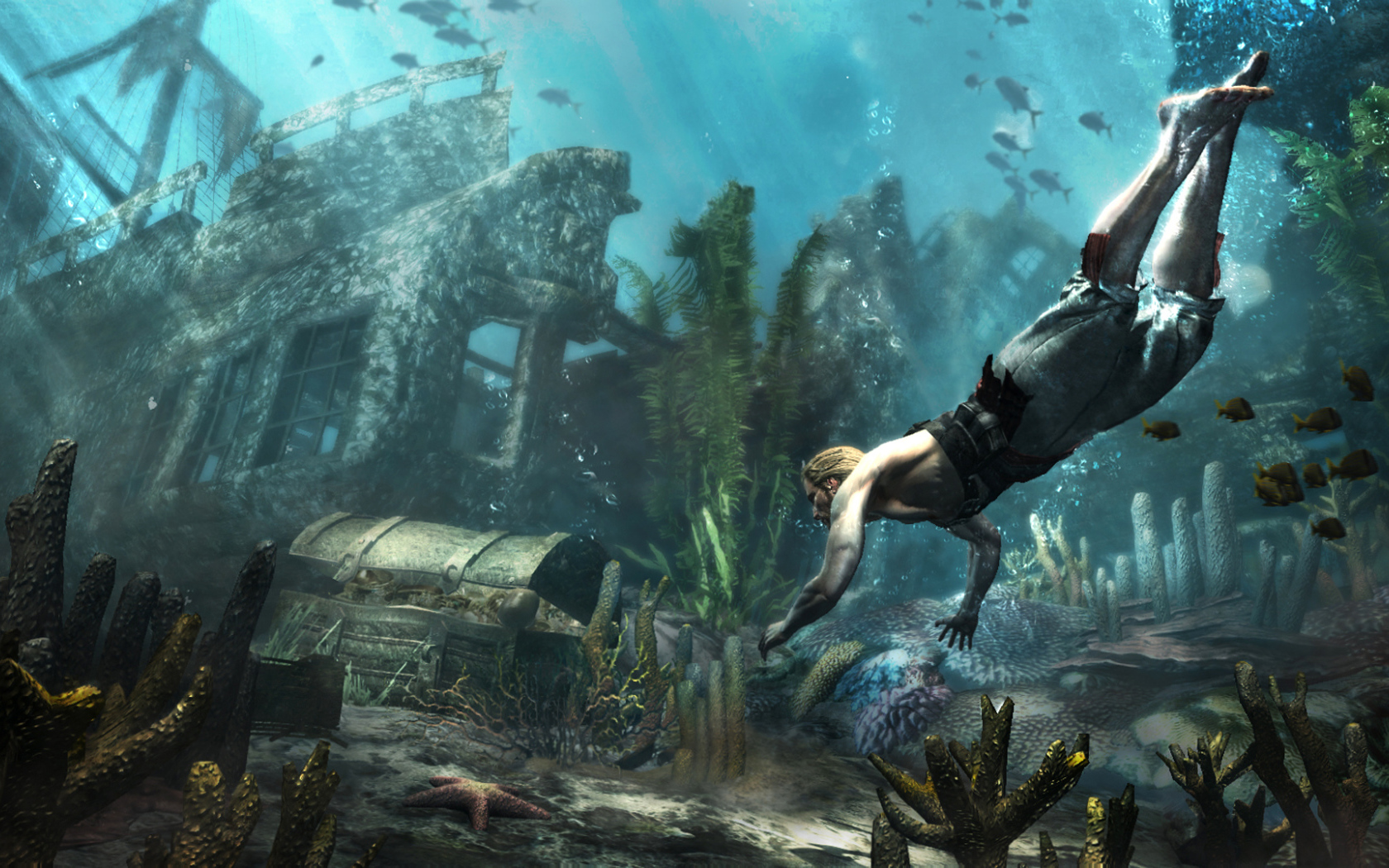 Assassin's creed IV погружения