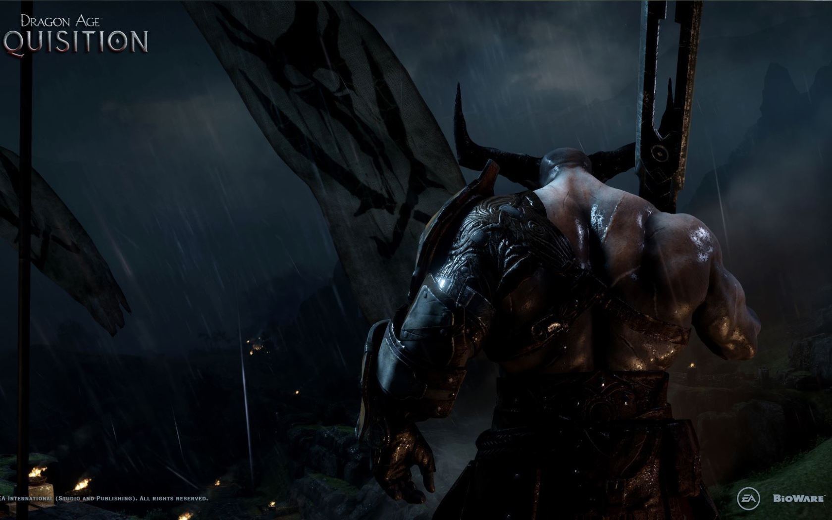 Dragon Age Inquisition: воин с топором