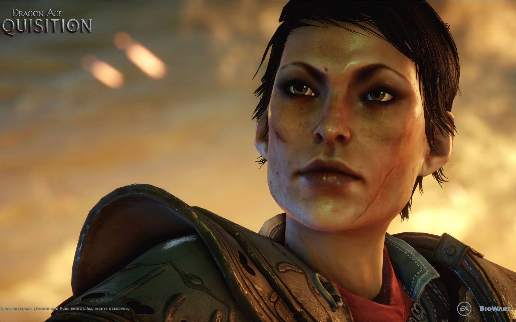 Dragon Age Inquisition: женщина-воин