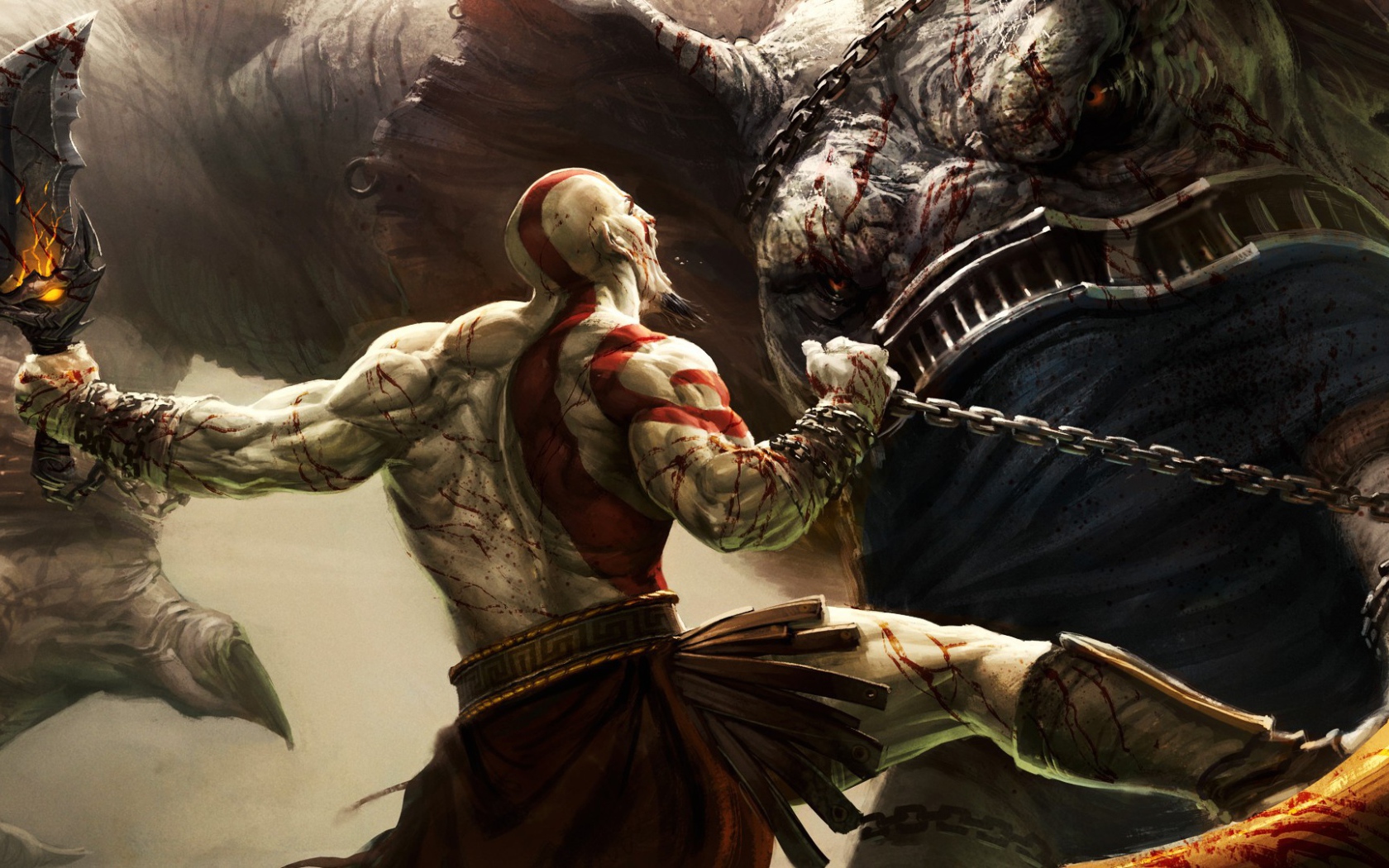 God of War: Ascension: герой борется