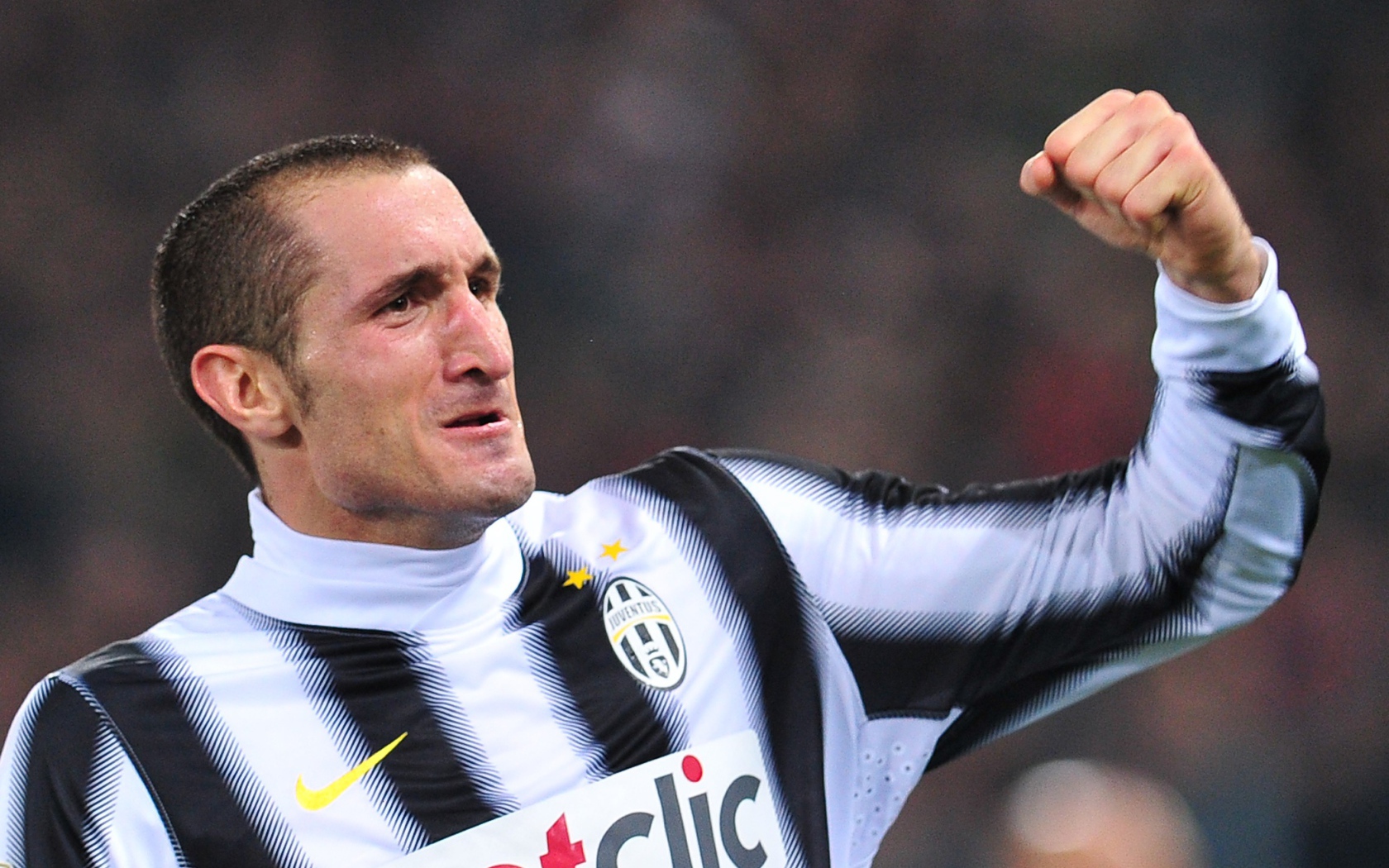 Ювентус Джорджо Кьеллини забивает гол