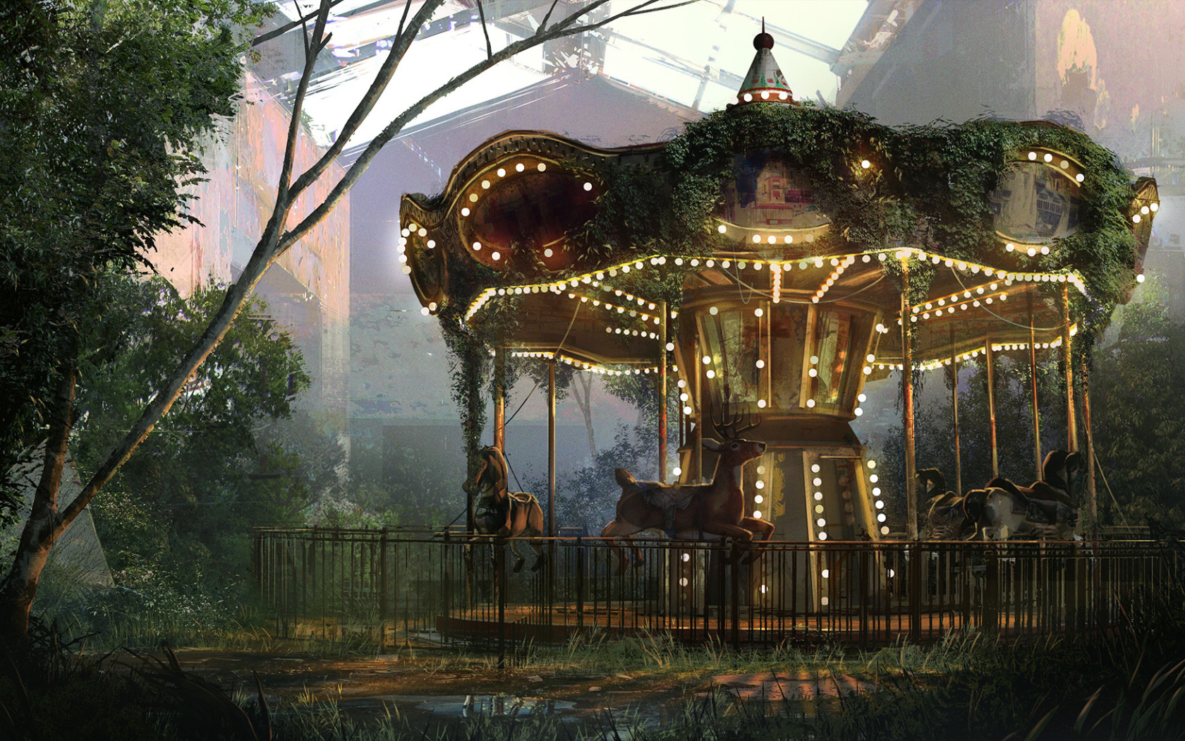 The Last of us : the abandoned park