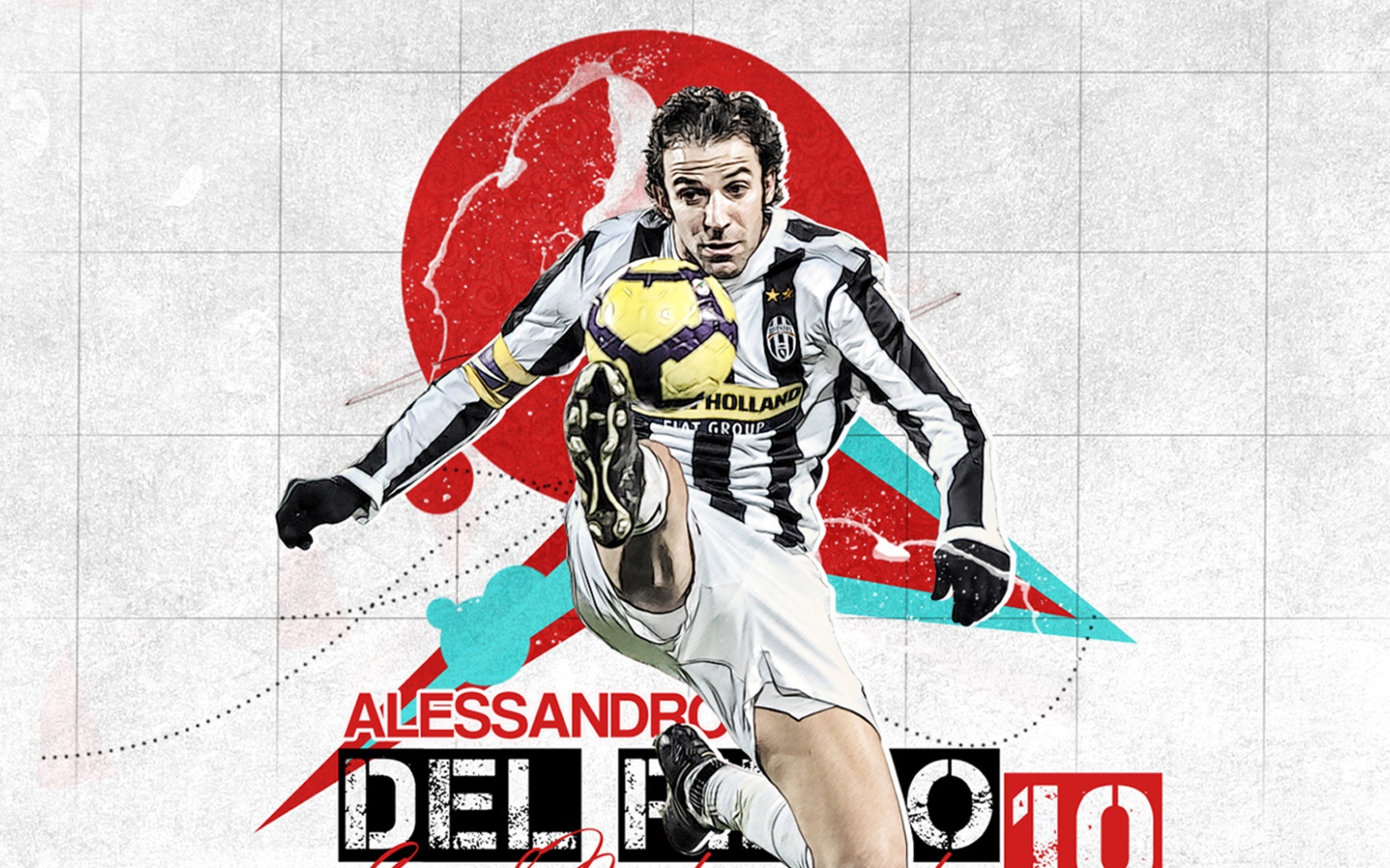 The best football player of Sydney Alessandro Del Piero