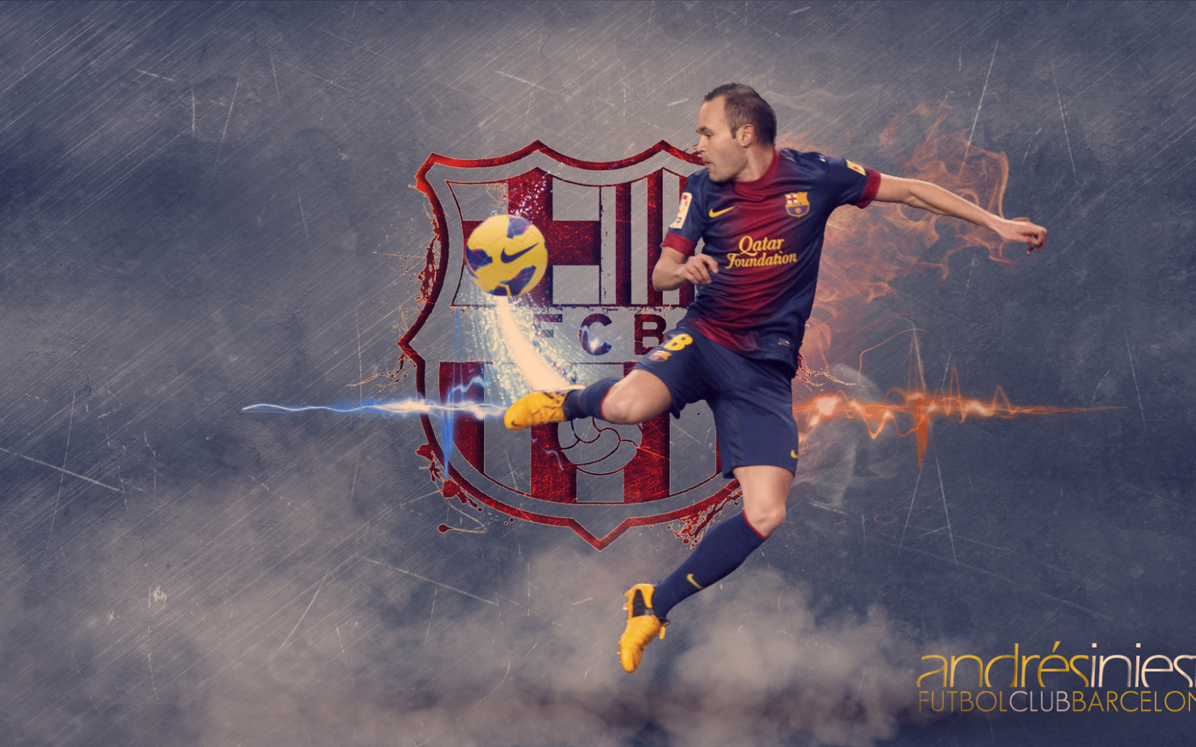 Футболист Барселоны Андрес Иньеста