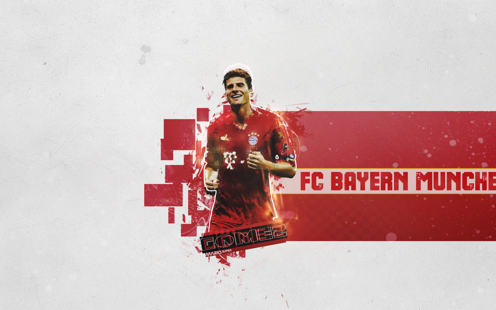 Футболист Баварии Мануэль Нойер на белом фоне