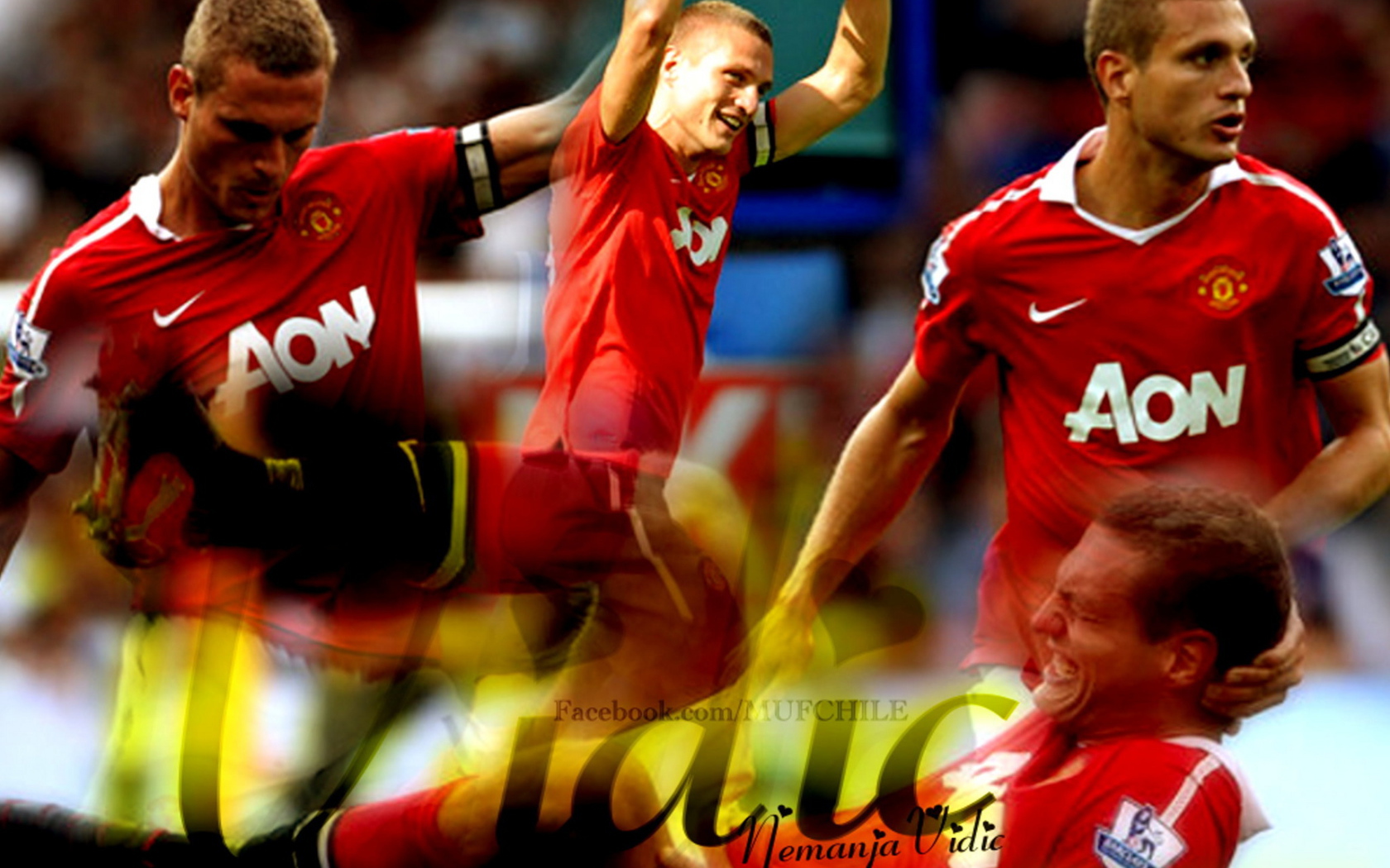 Футболист Манчестер Юнайтед Неманья Видич лучшие моменты