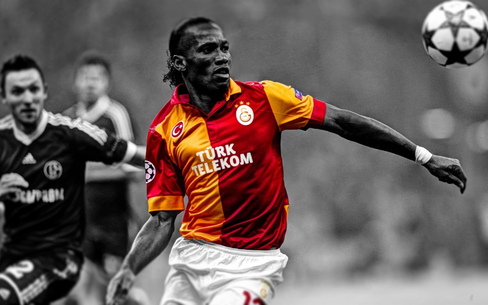 The forward of Galatasaray Didier Drogba