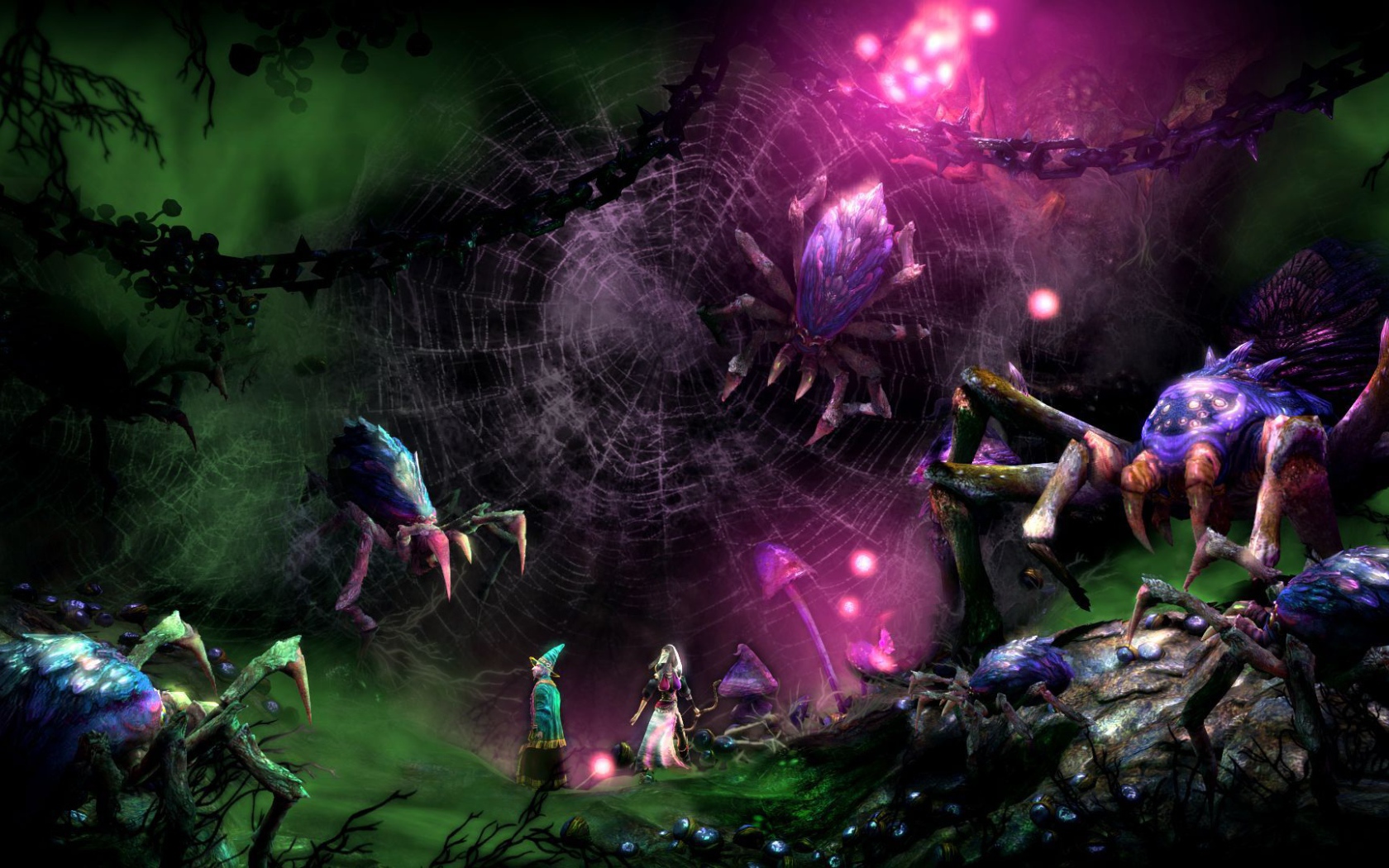 Trine 2 Complete Story: ловушка паука