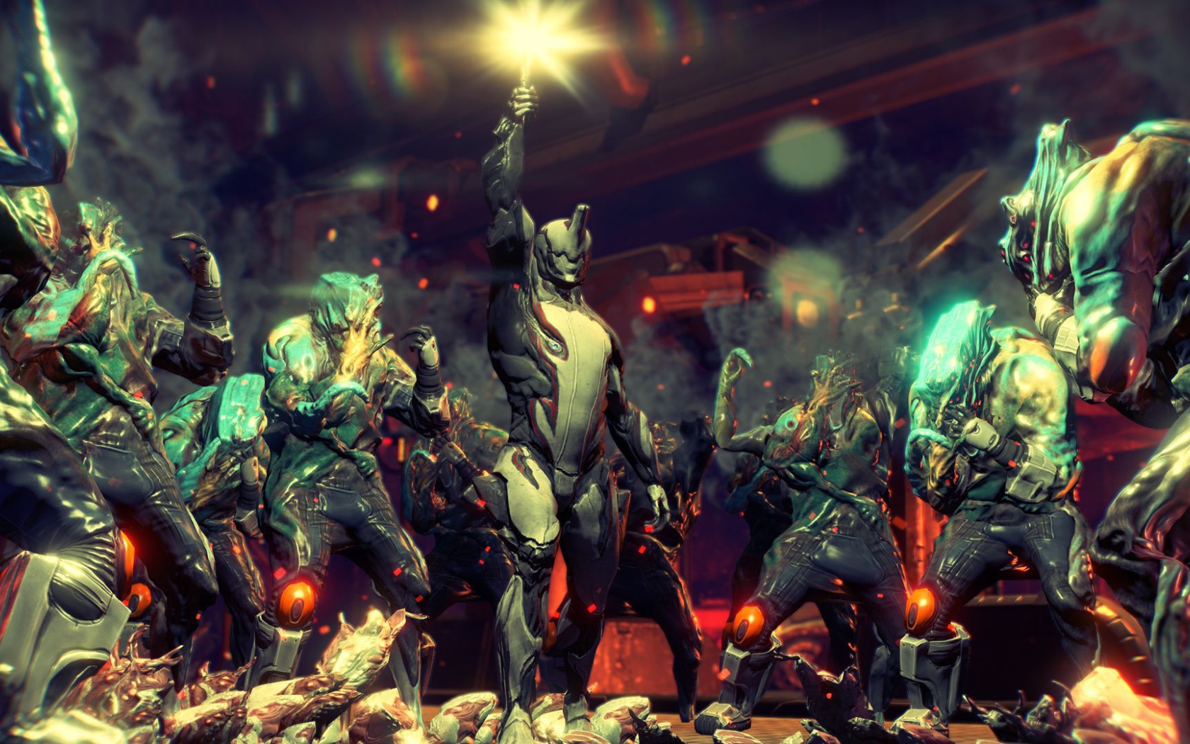 Warframe: убить пришельца мутанта еретика