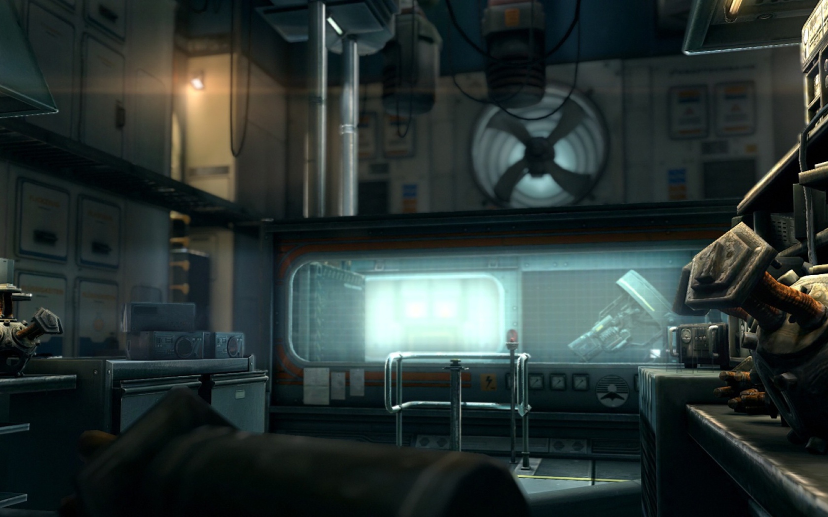 Wolfenstein New Order: лаборатория