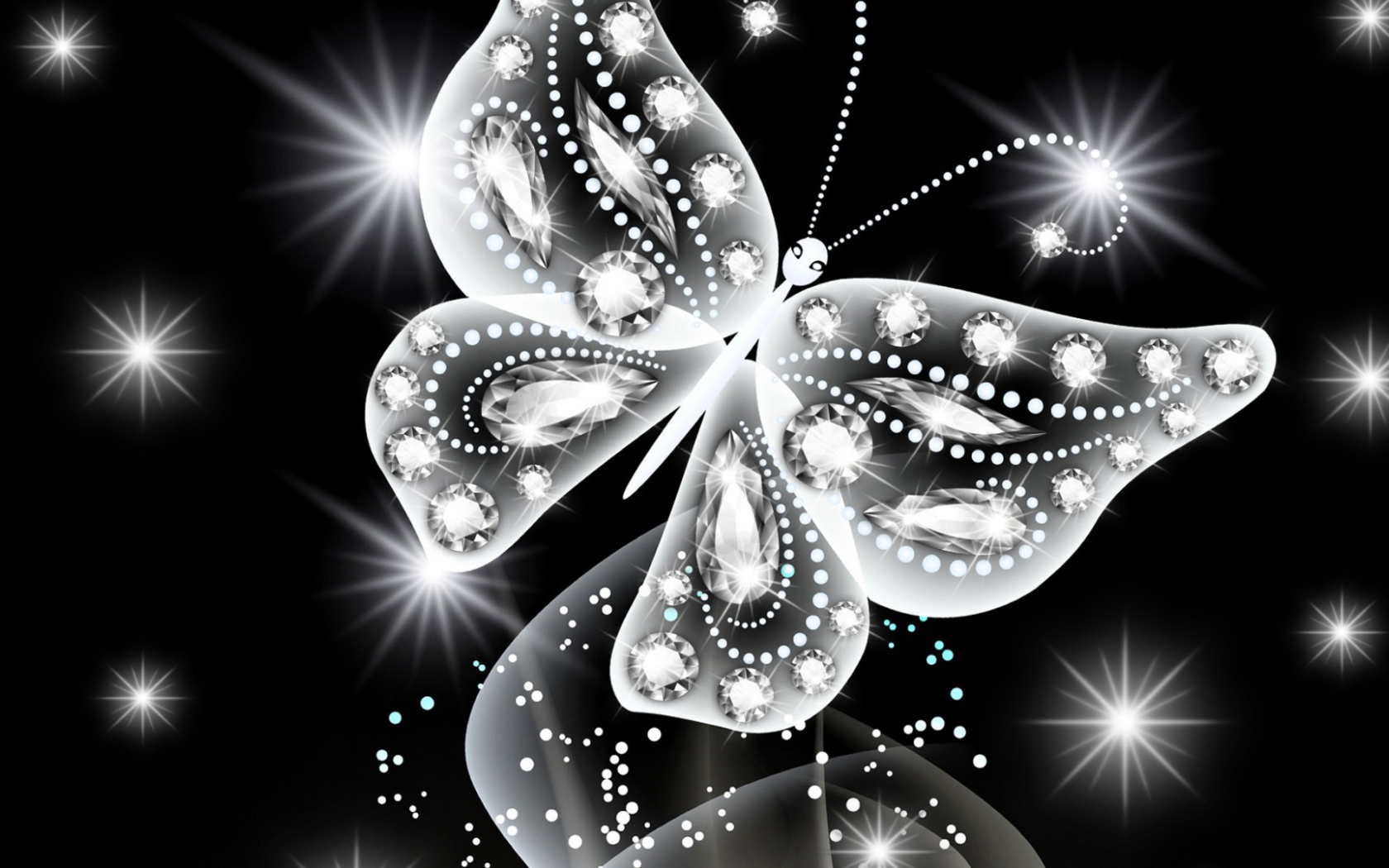 Черная бабочка