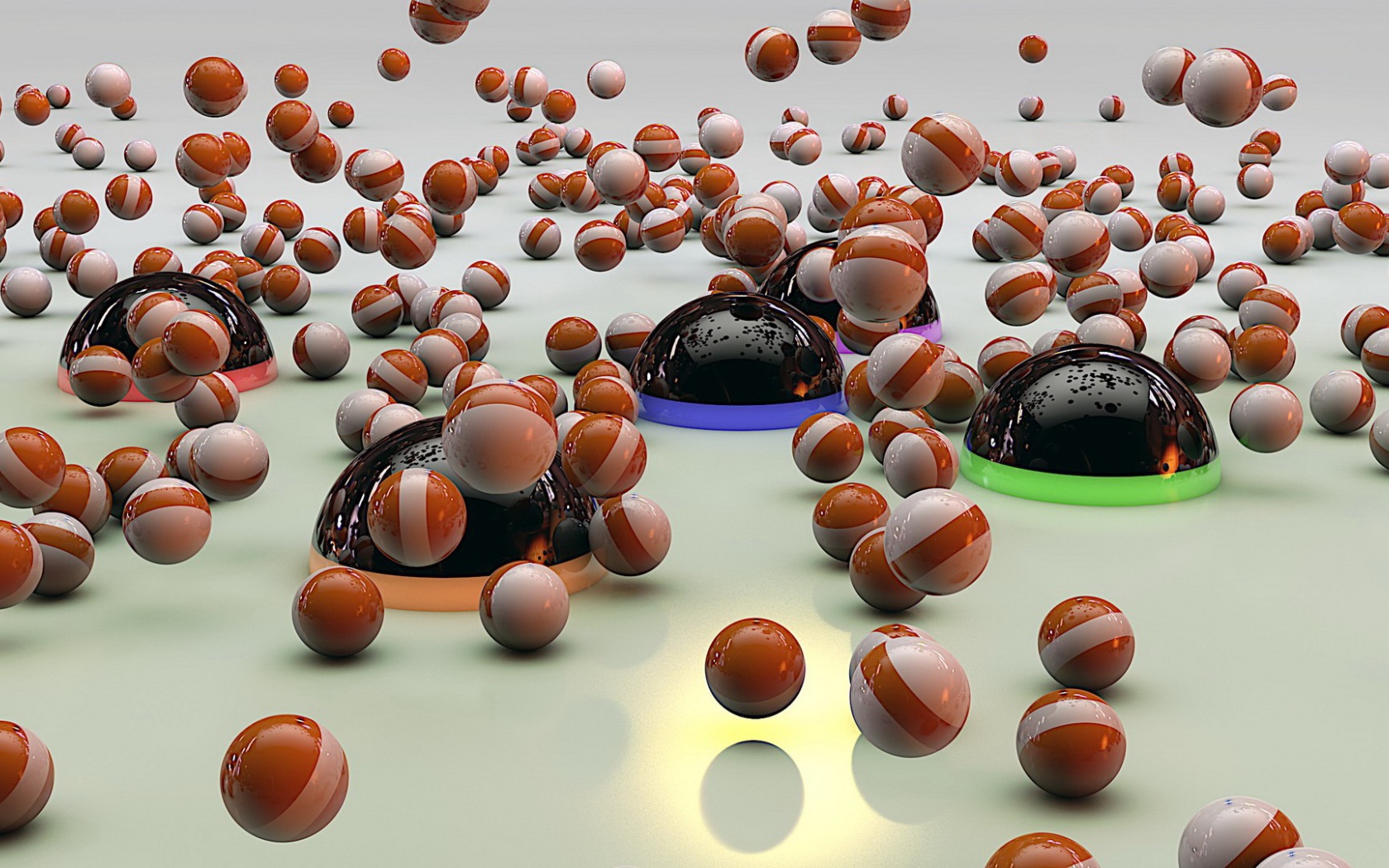 Прыгающие шарики