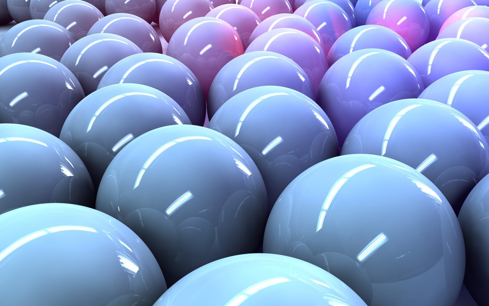 Блестящие шары