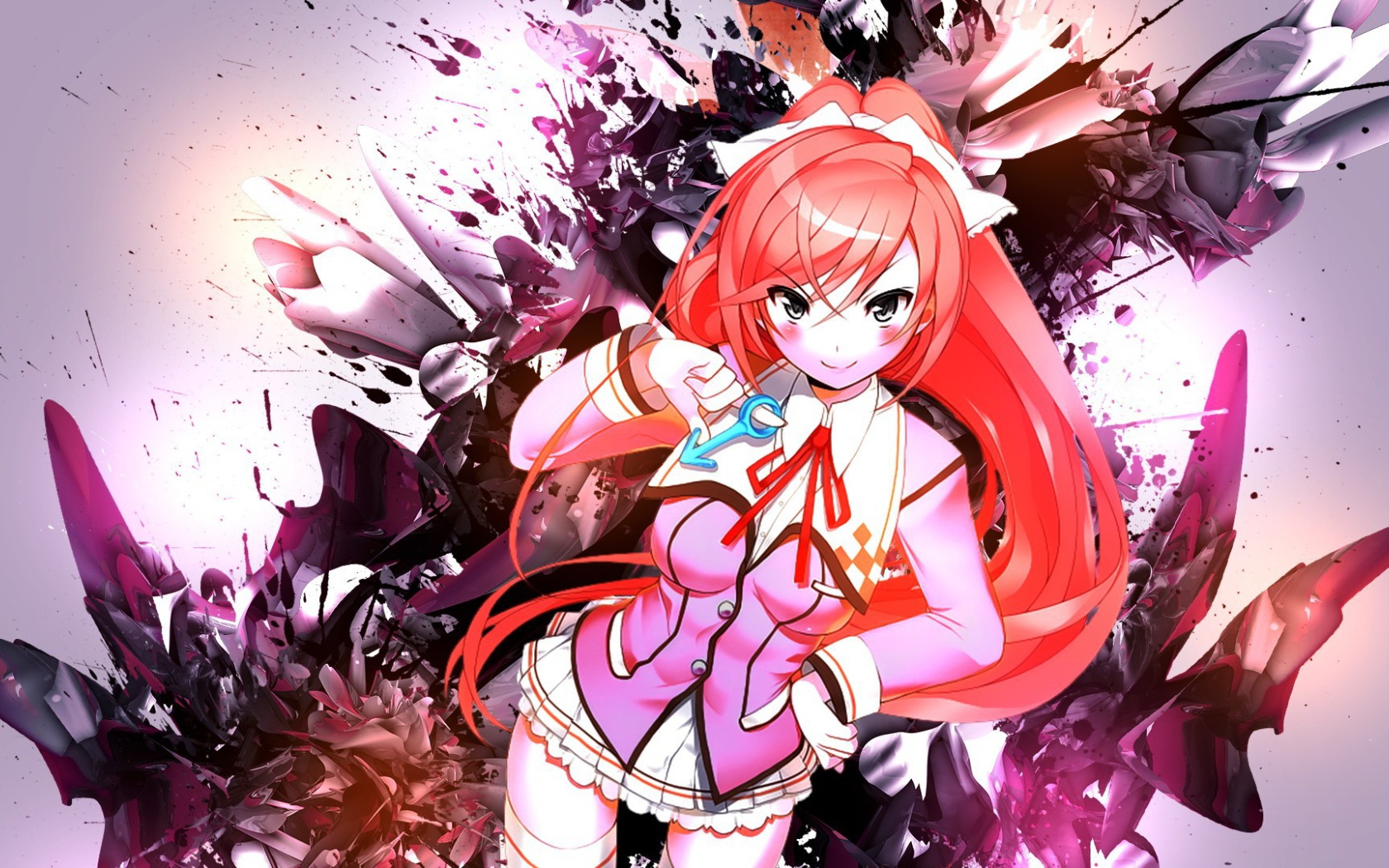 Аниме девочка с ключиком