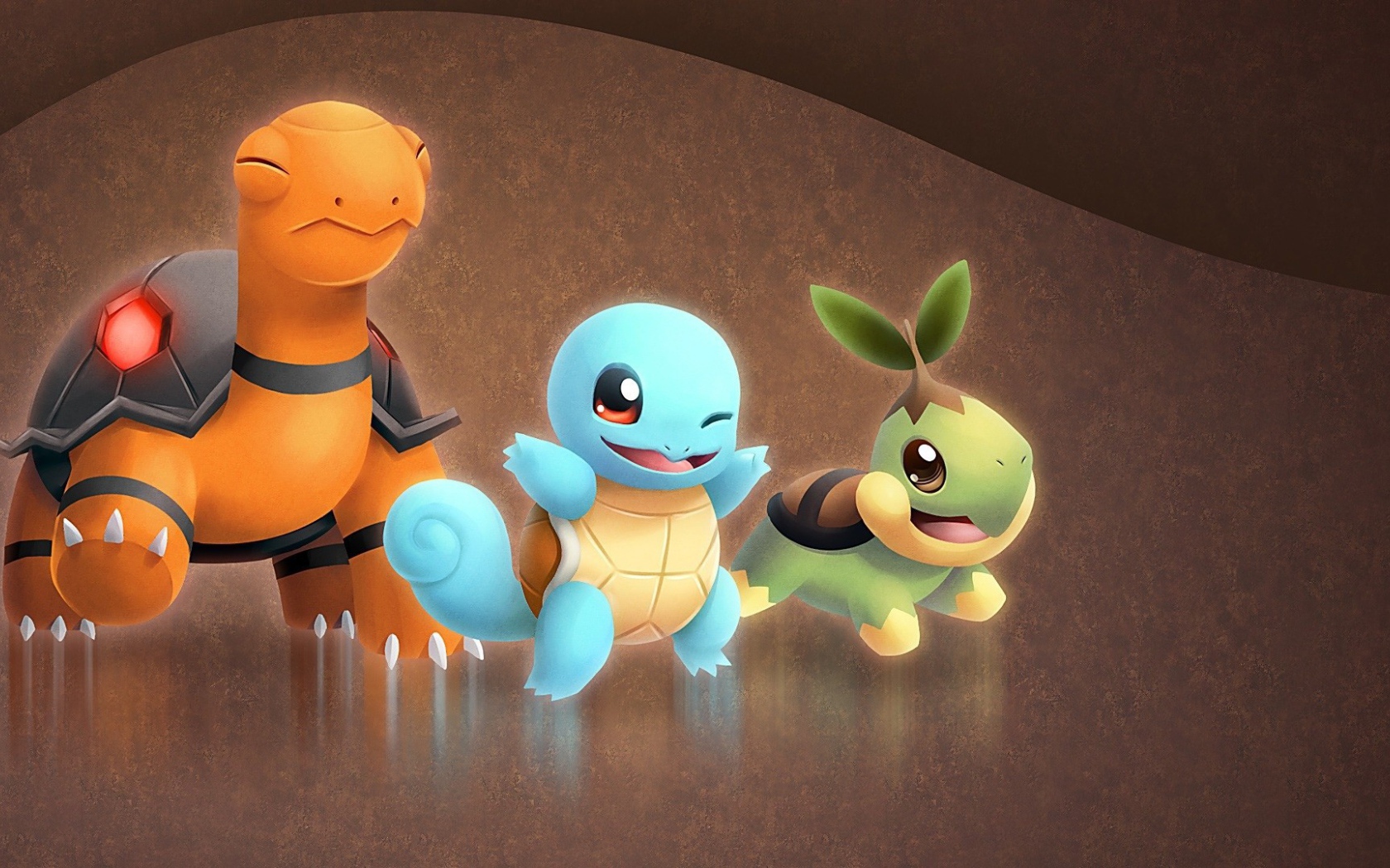 Покемон и черепаха