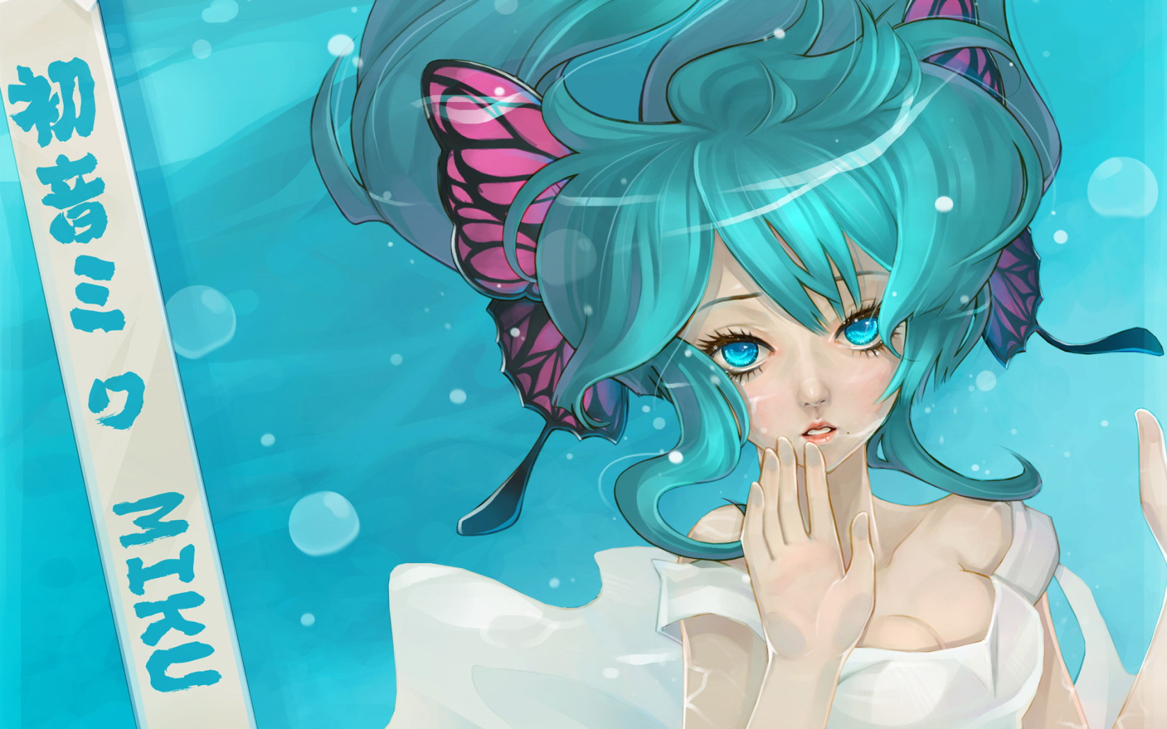 Девочка под водой