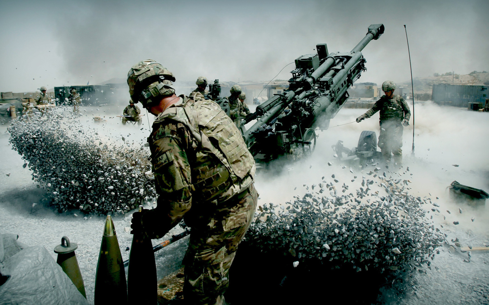 Выстрел из пушки