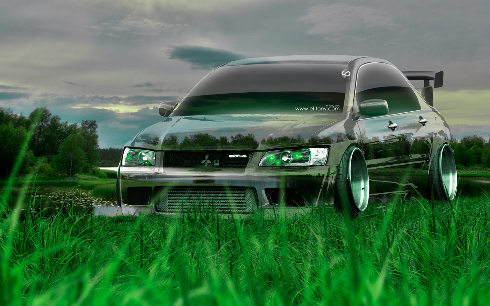 Спортивный Mitsubishi lancer evolution