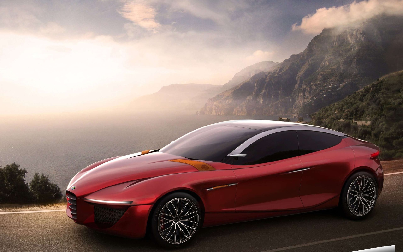 Красивый автомобиль Alfa Romeo gloria в Москве