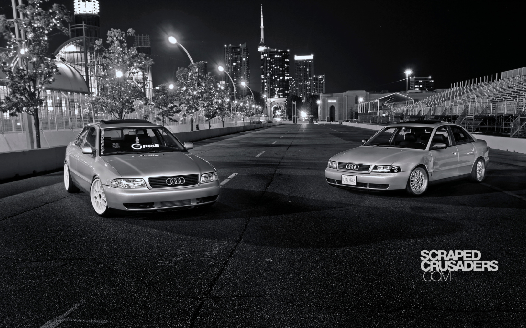 Красивый автомобиль Audi b5 в Москве