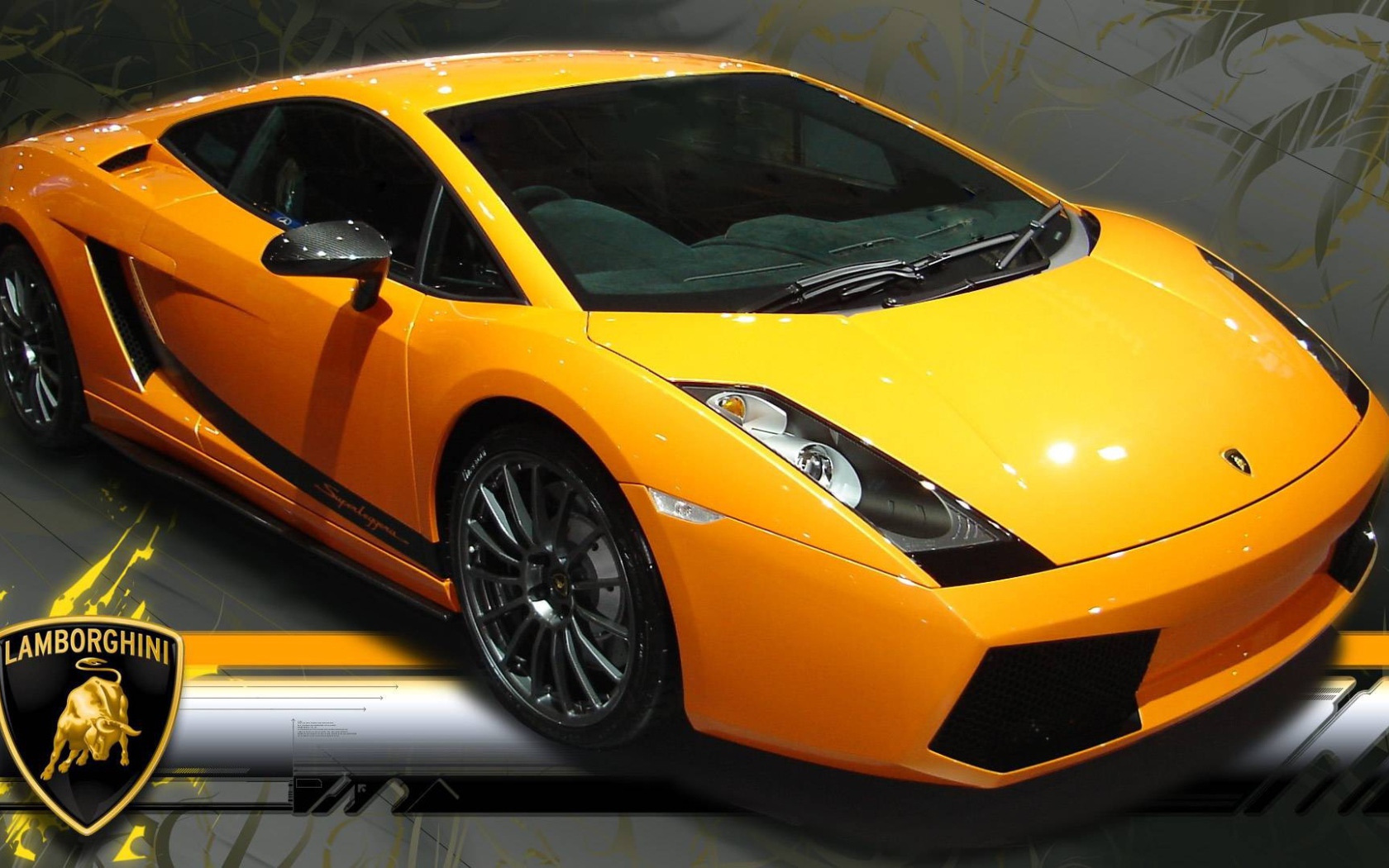 Двухцветный  Lamborghini