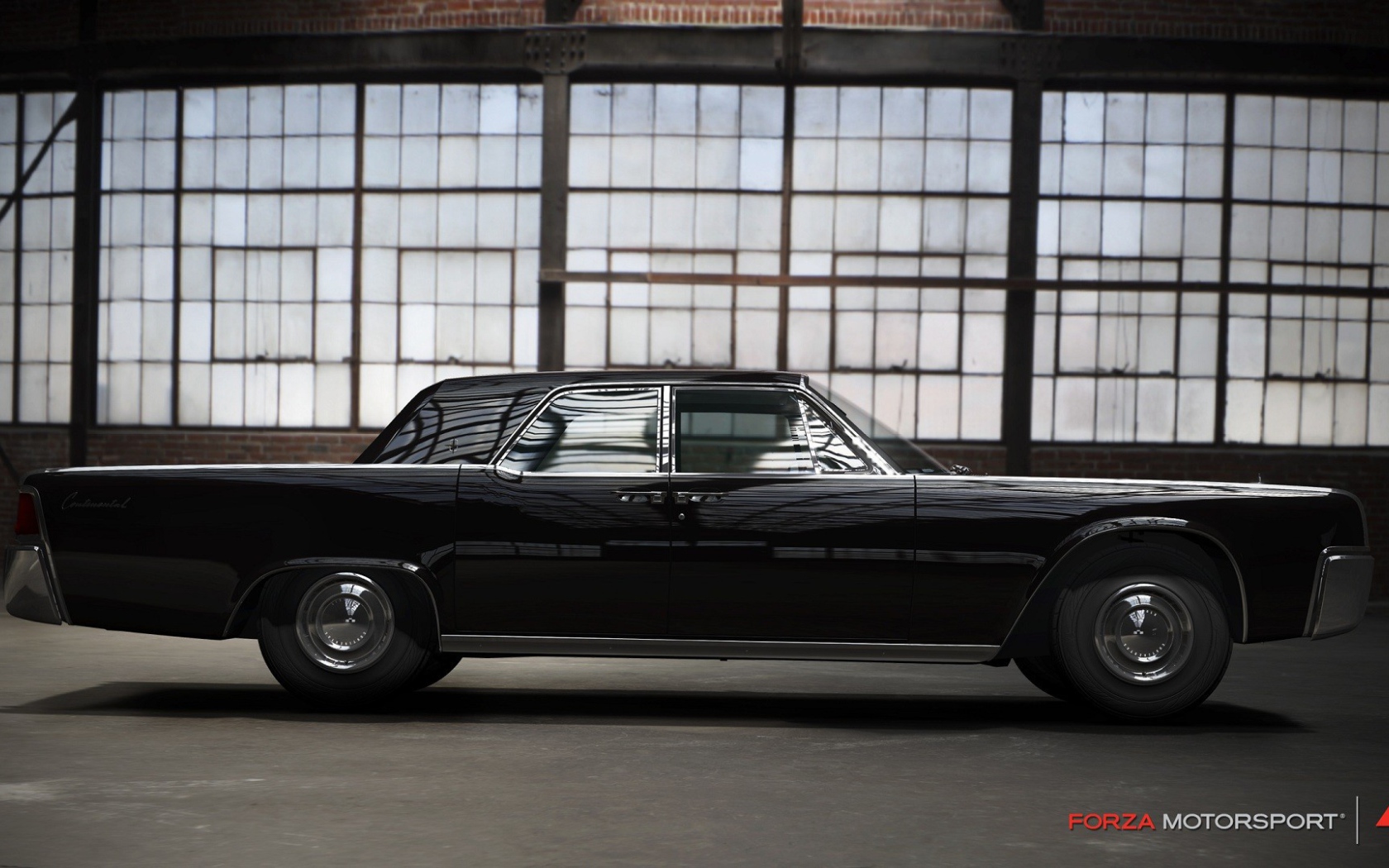 Красивый автомобиль Lincoln Continental