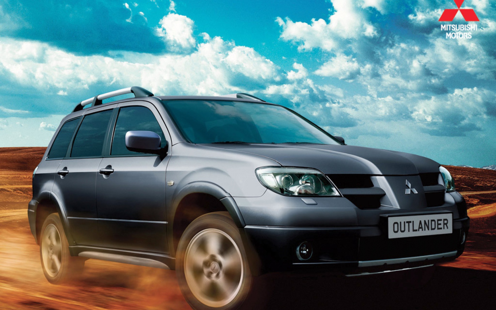 Автомобиль марки Mitsubishi модели Outlander