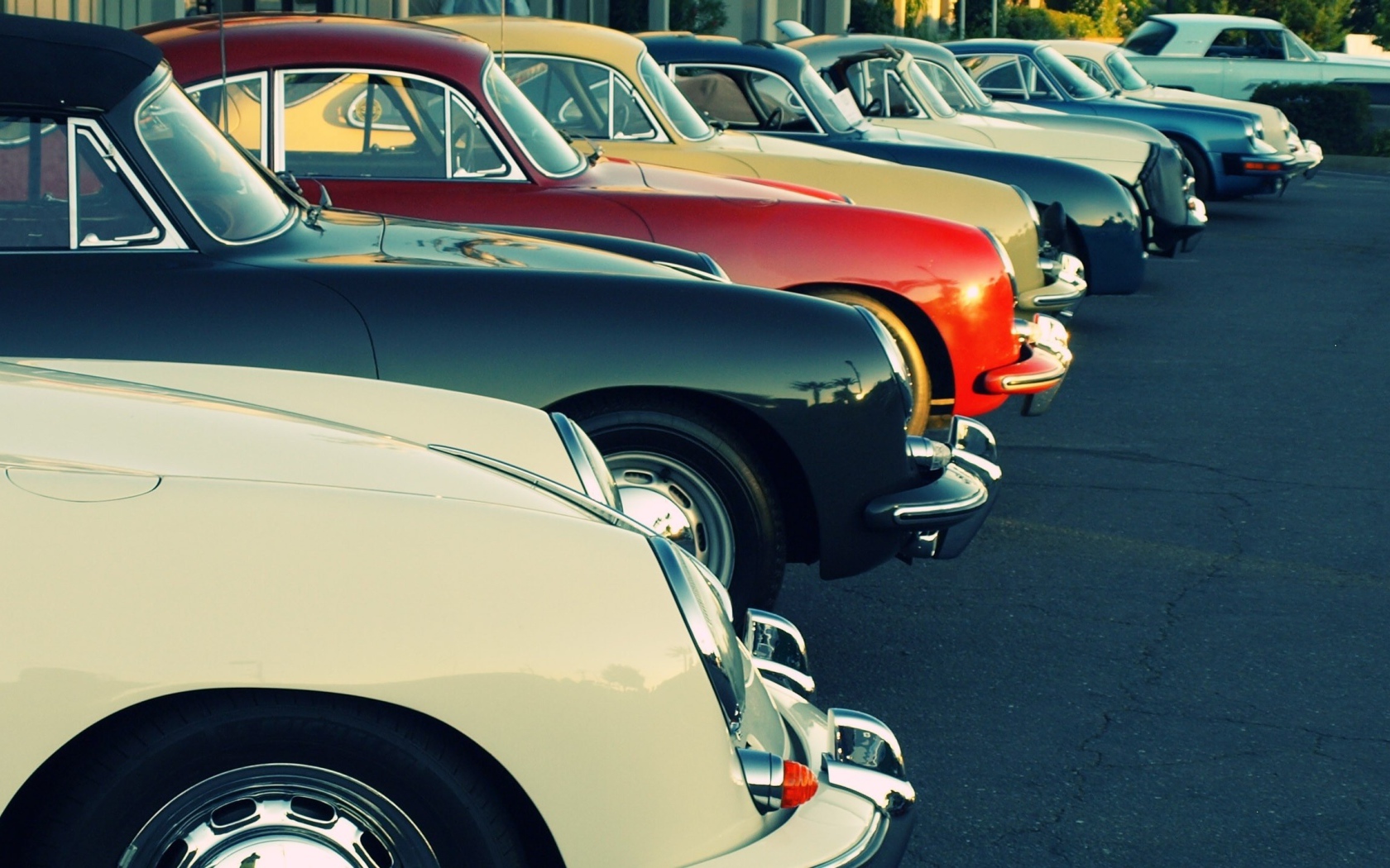 Радуга из автомобилей