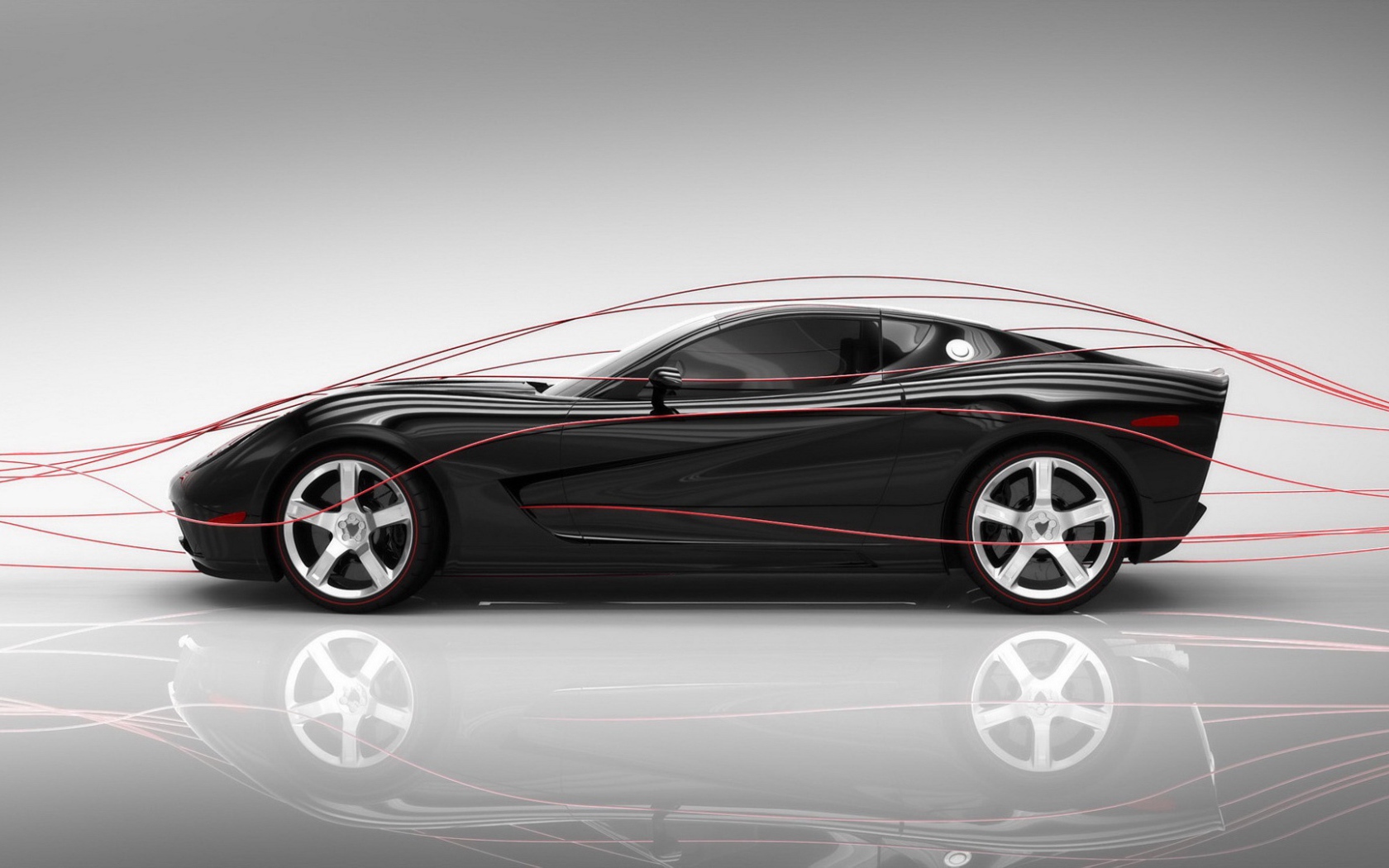 Супер кар Corvette mallett