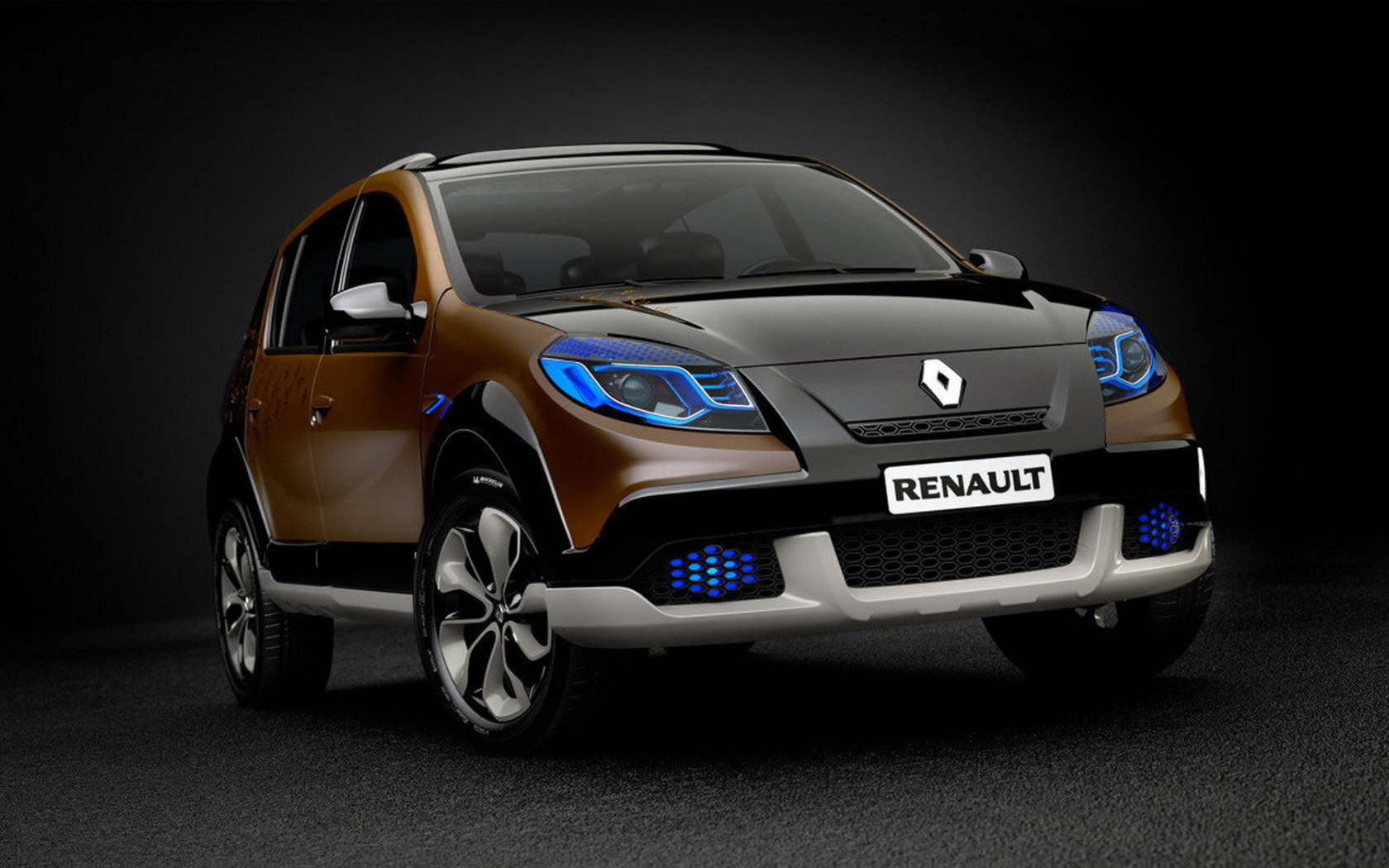 Красивый автомобиль Renault Sandero в Москве