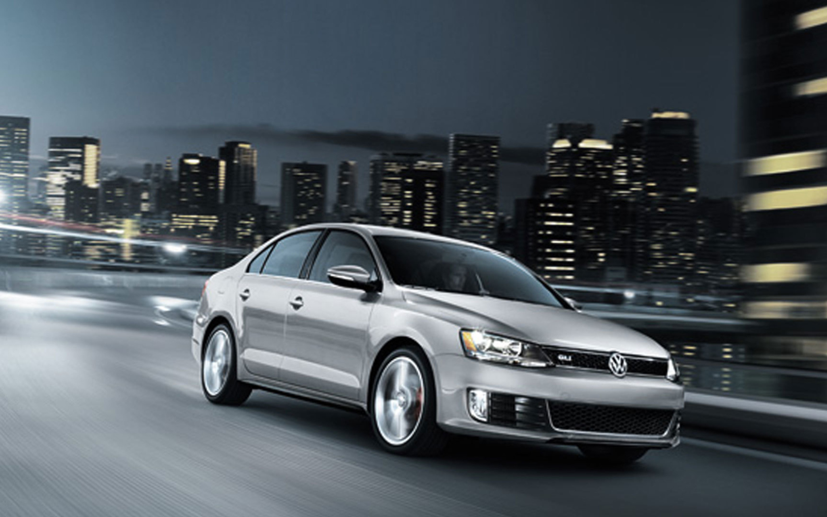 Красивый автомобиль Volkswagen Jetta