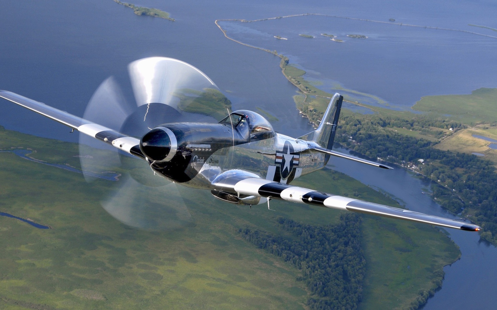 Самолет P-51 Мустанг