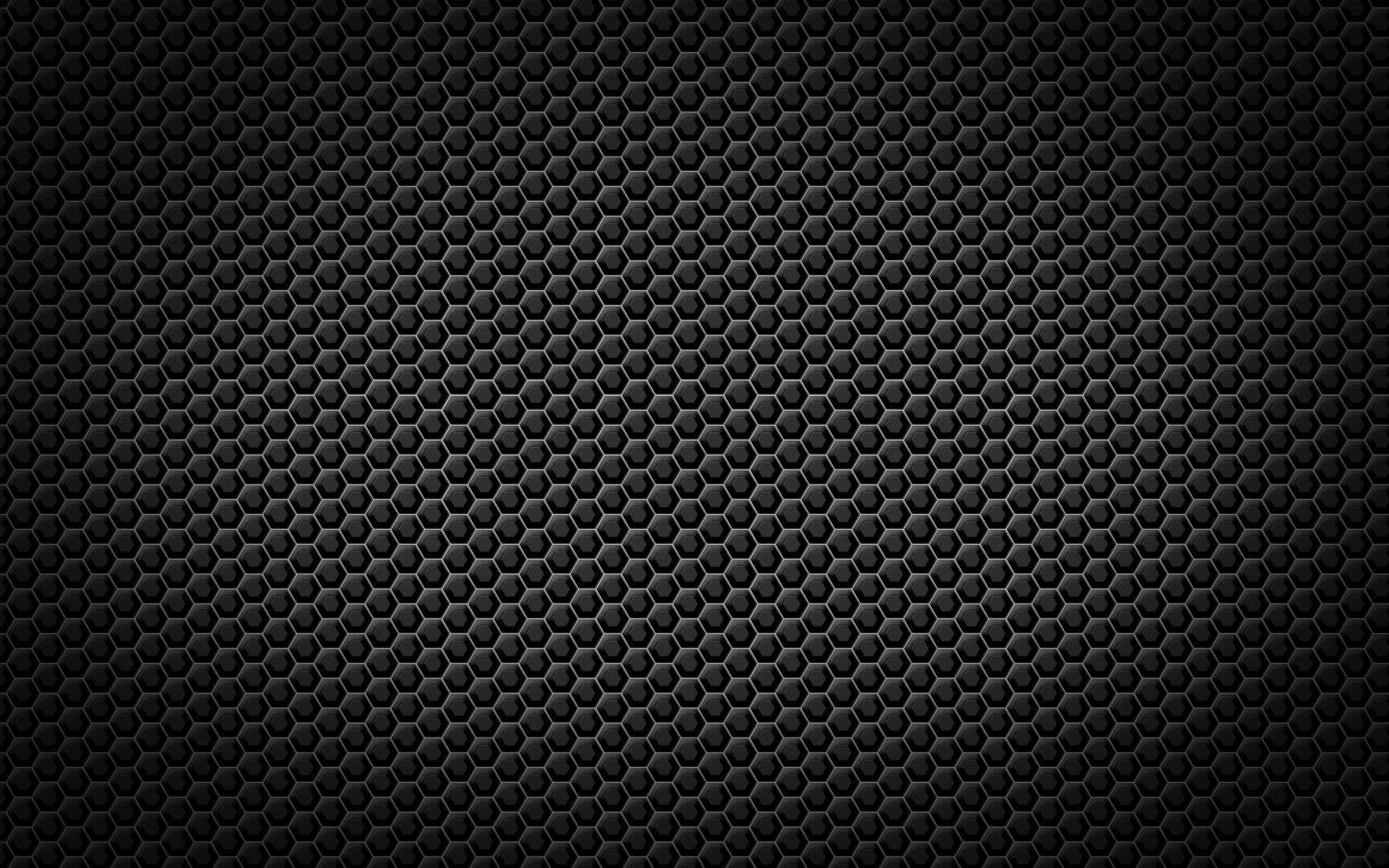 Черные обои  с шестигранной текстурой