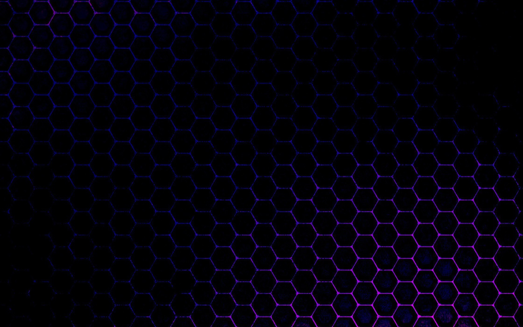 Черные обои с голубыми шестиугольниками