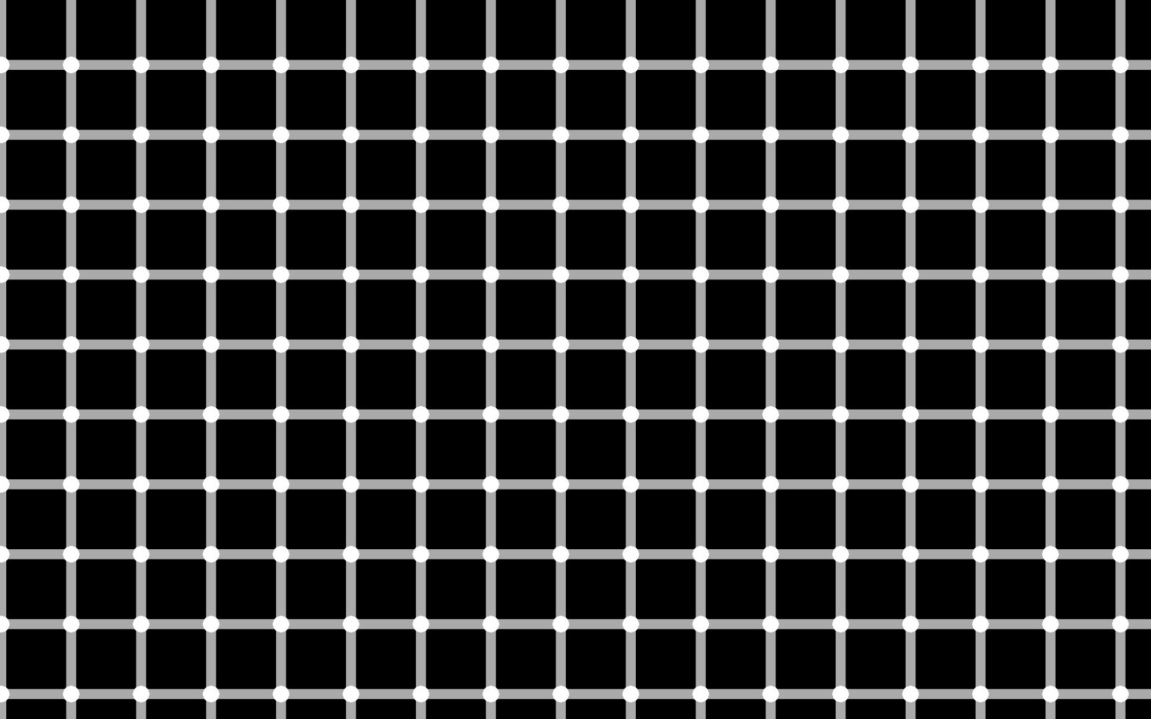 Оптическая иллюзия с решеткой