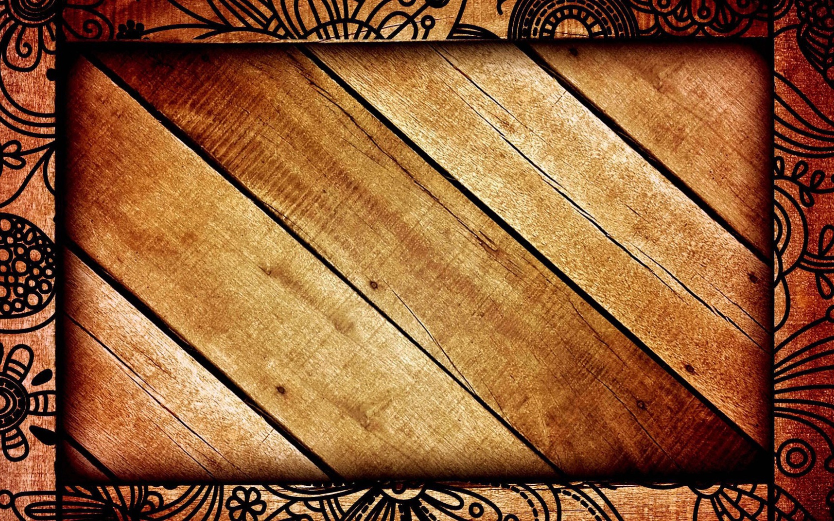 Деревянная рамка