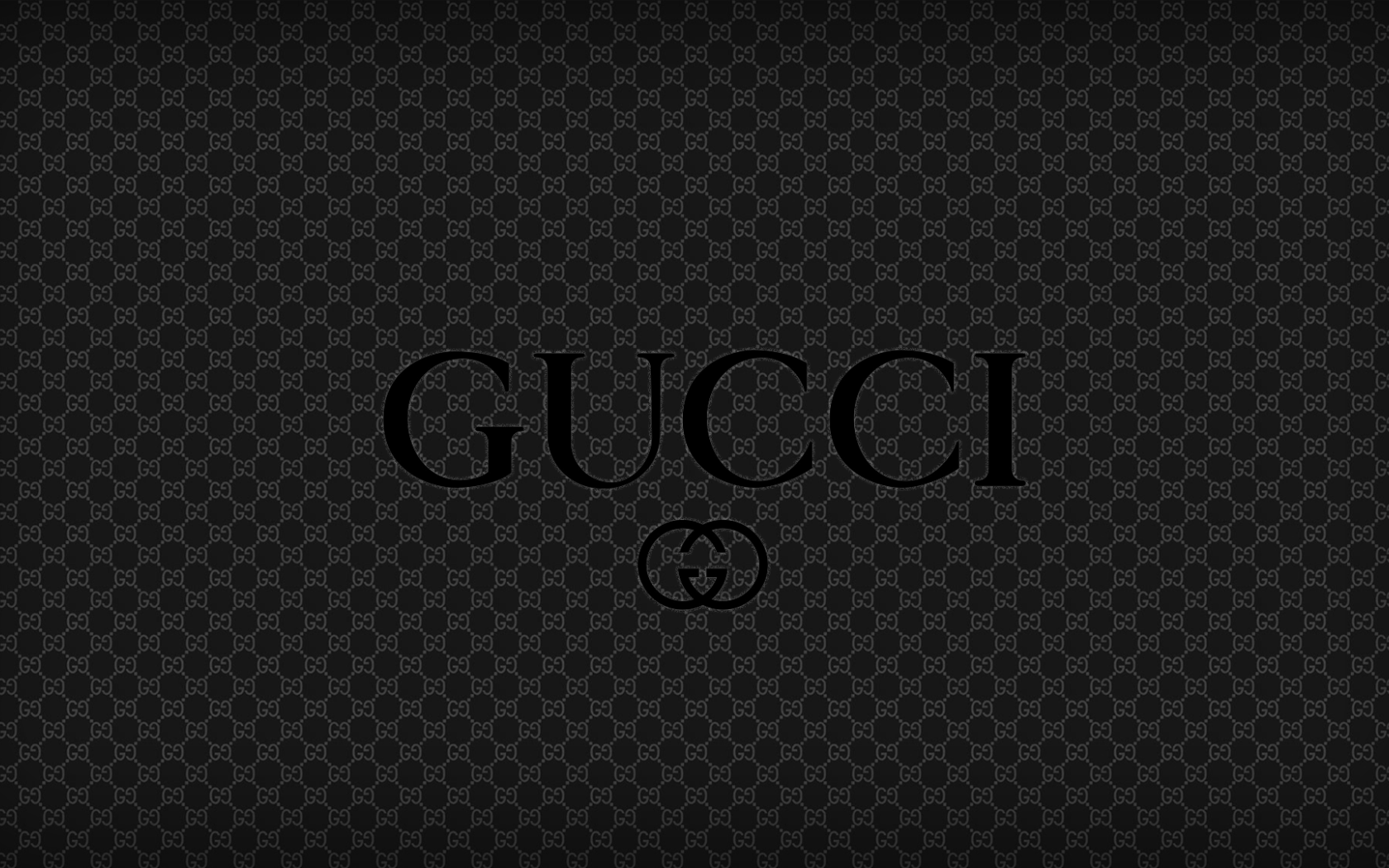 Черный логотип Gucci