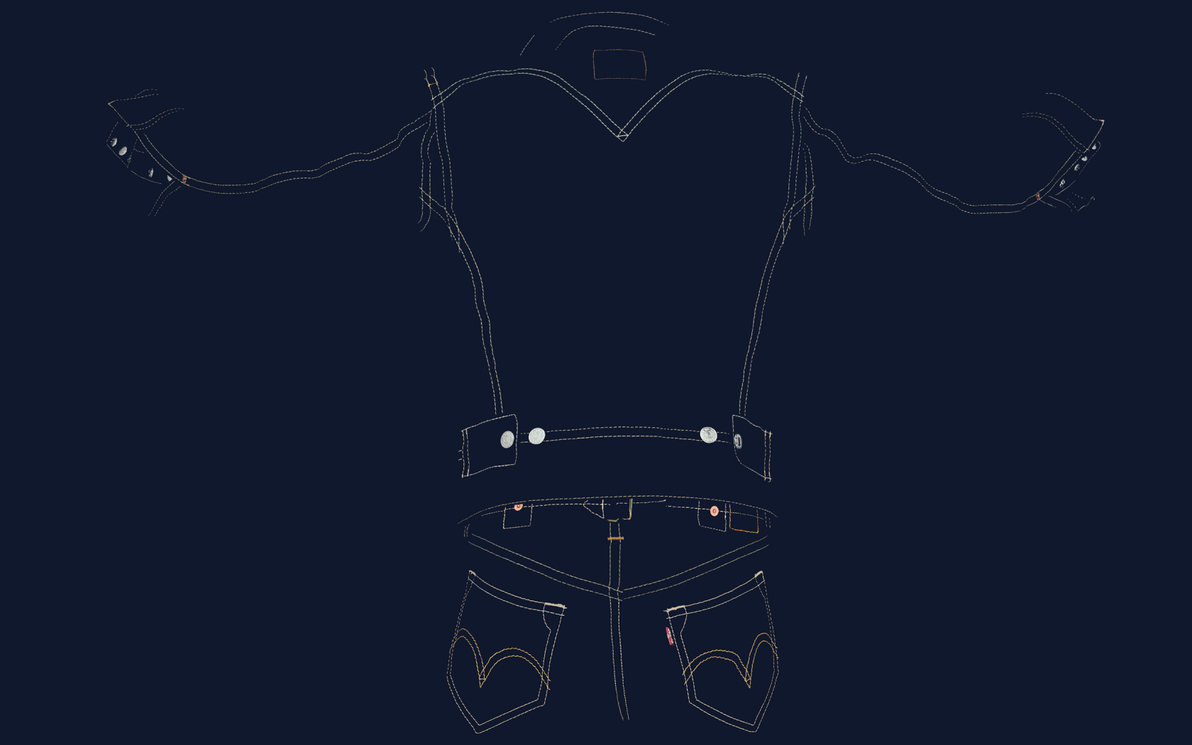 Дизайн джинсов Levi`s