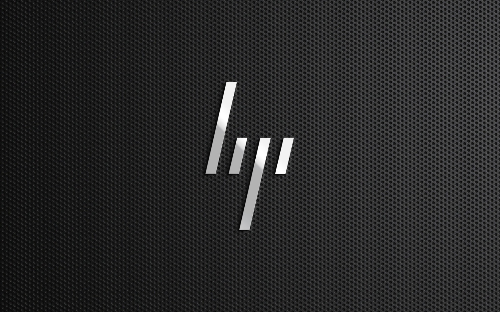 Строгий логотип HP