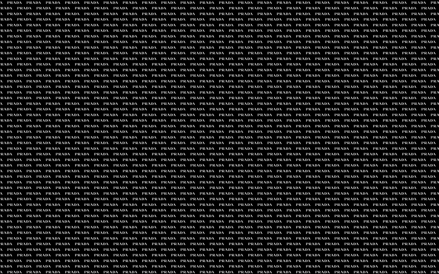 Текстура из названия бренда Prada