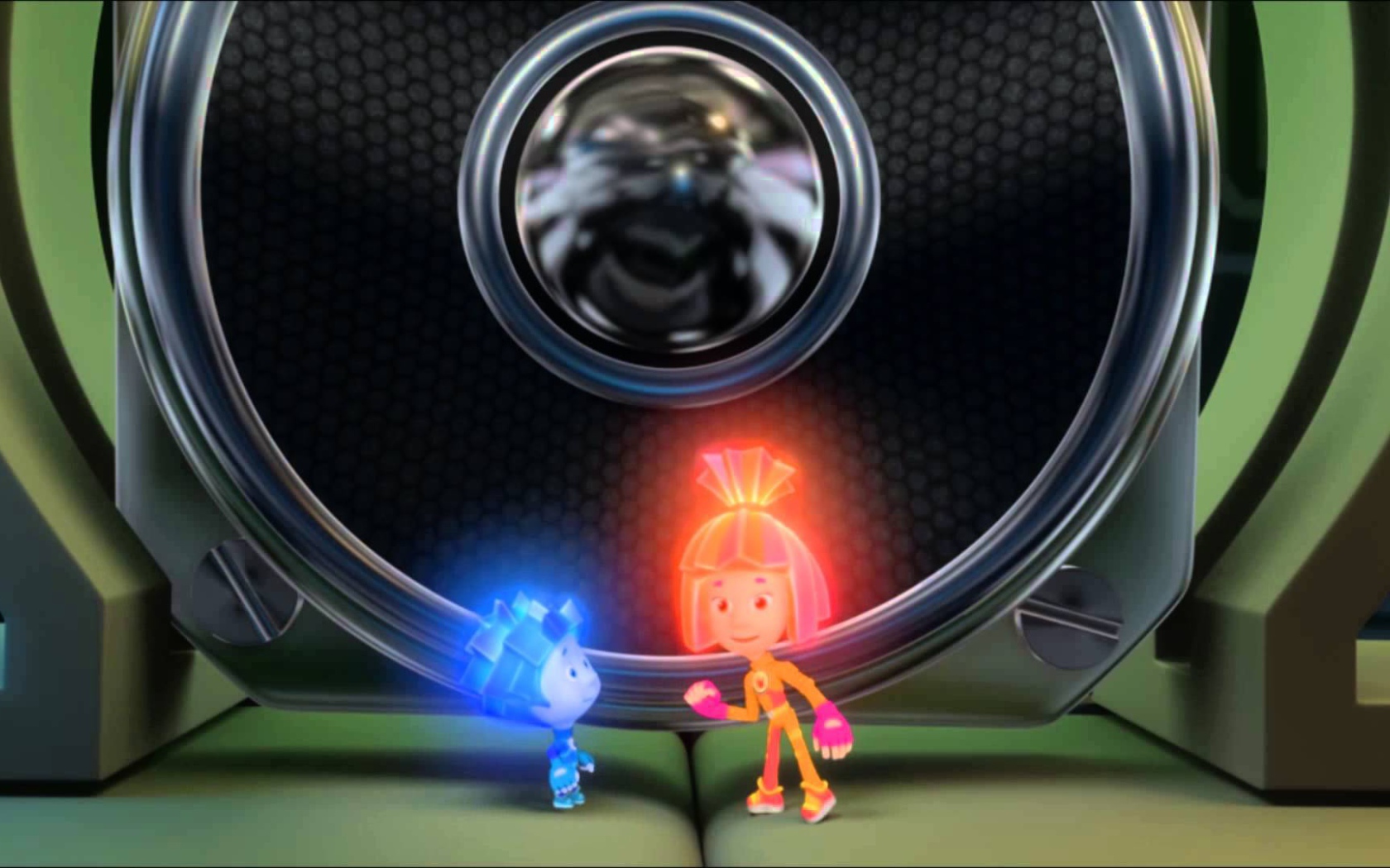 Фиксики у колонки