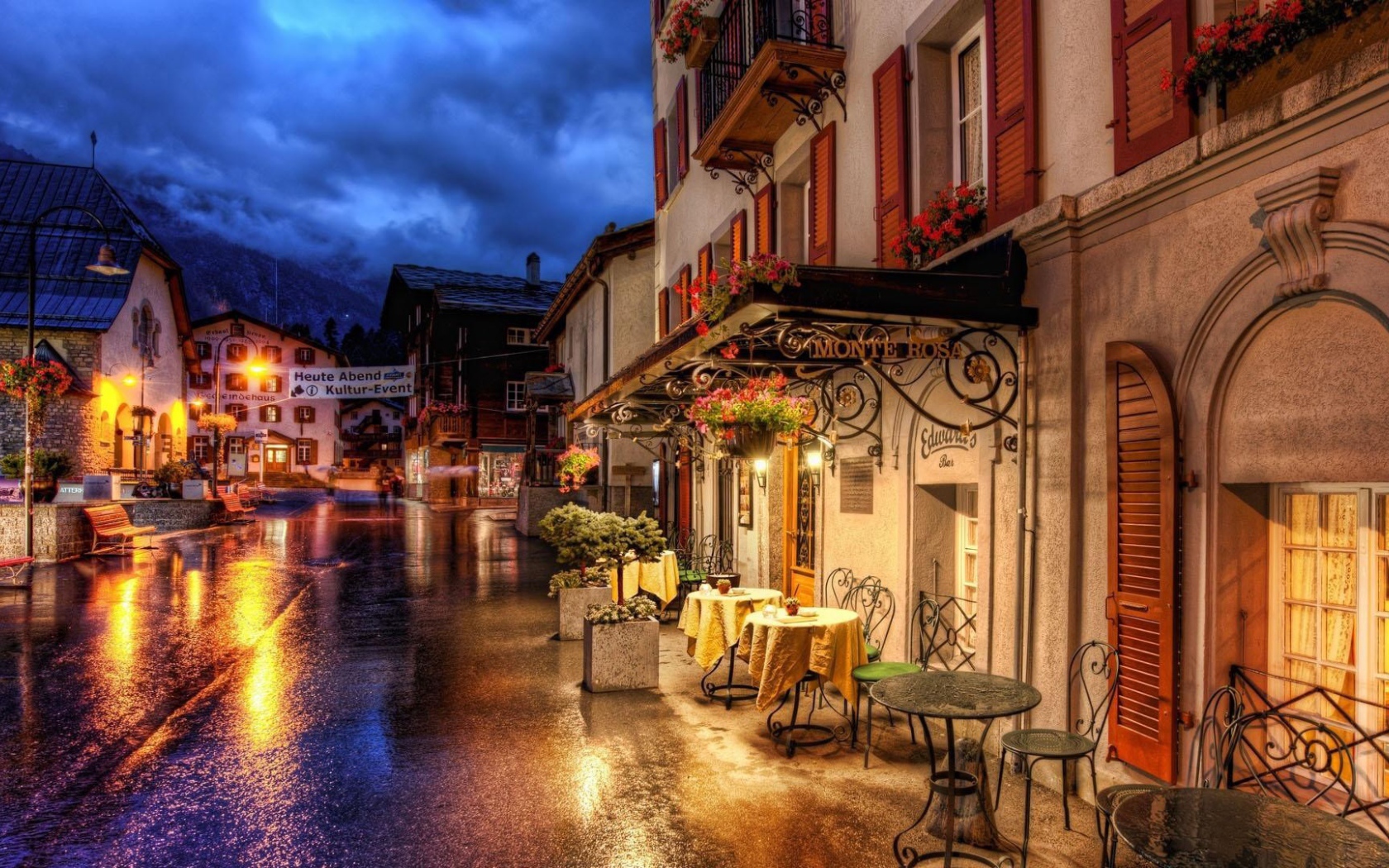 Улица после дождя