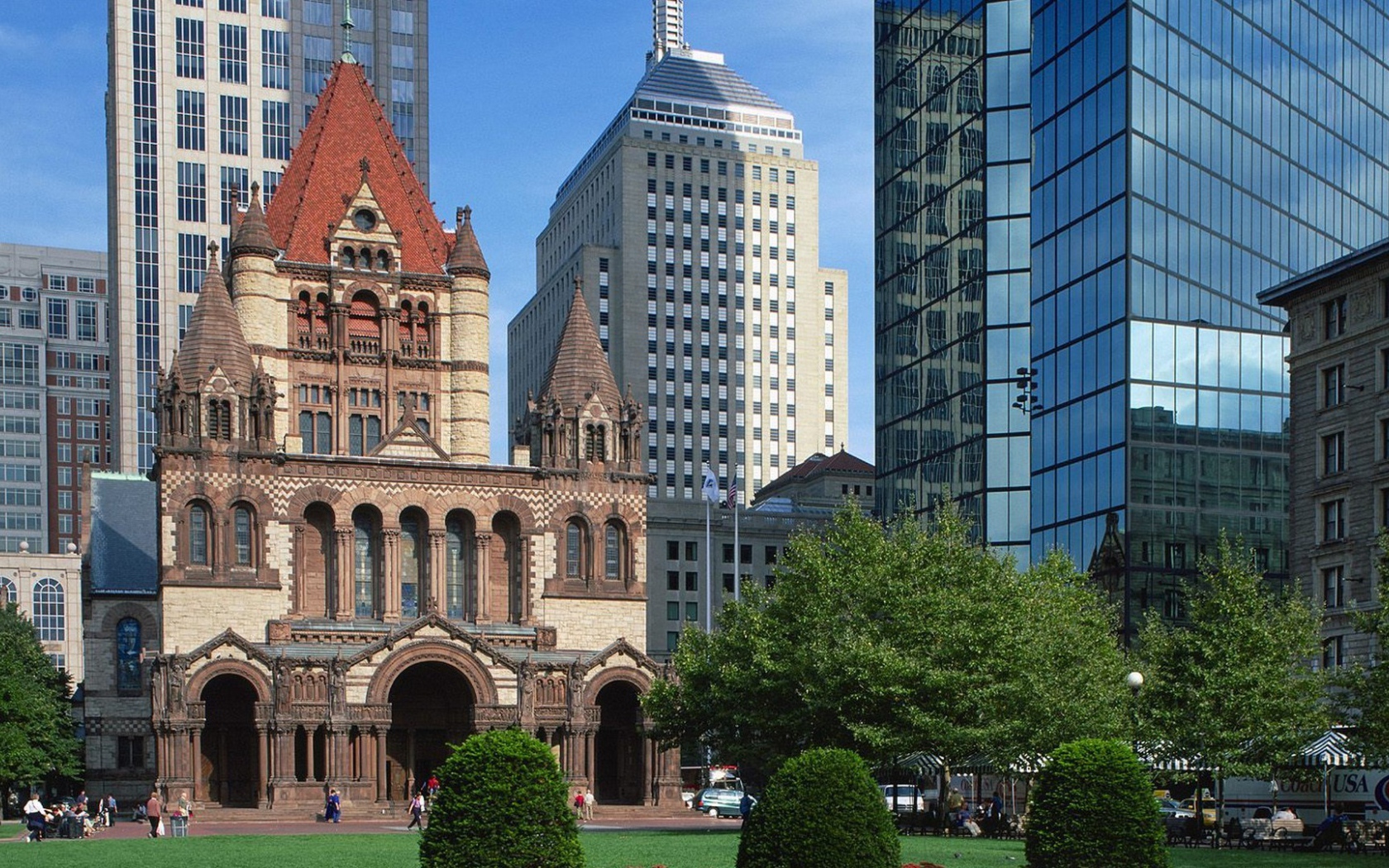 Город Бостон в США