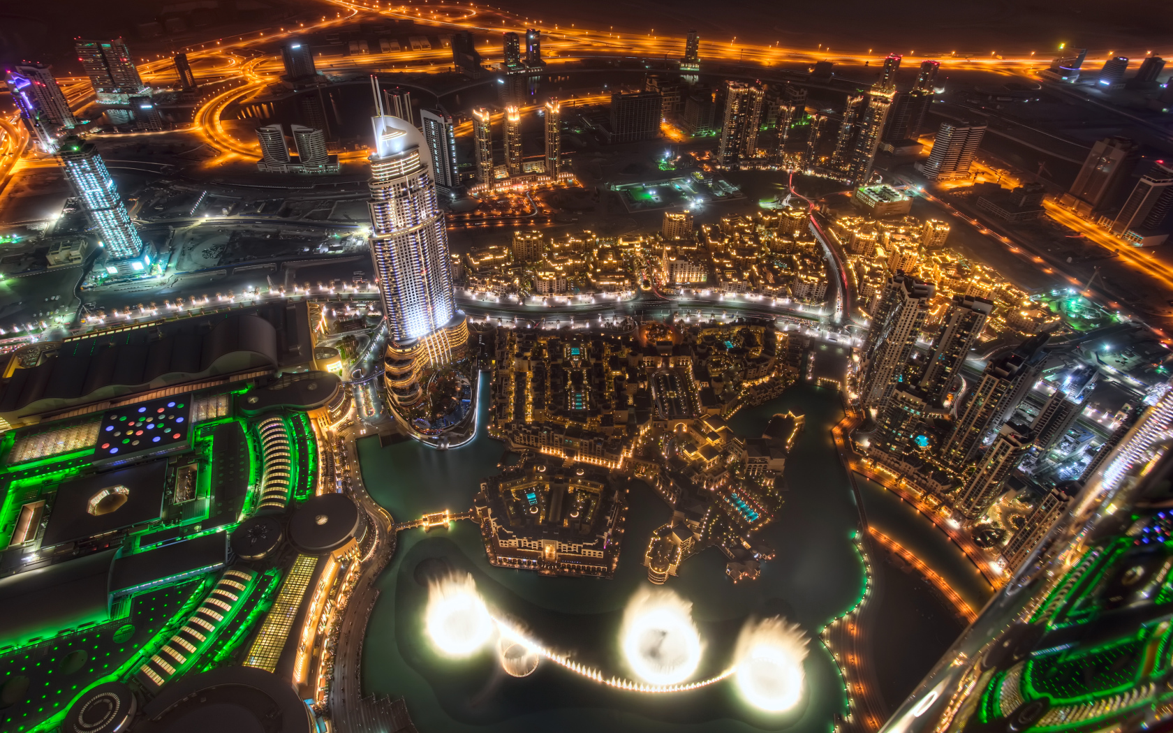 Небоскребы в городе Дубаи