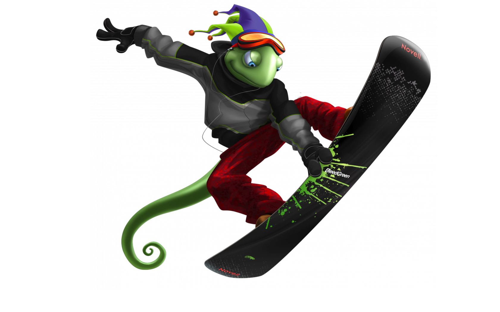 Ящерица знак Линукс